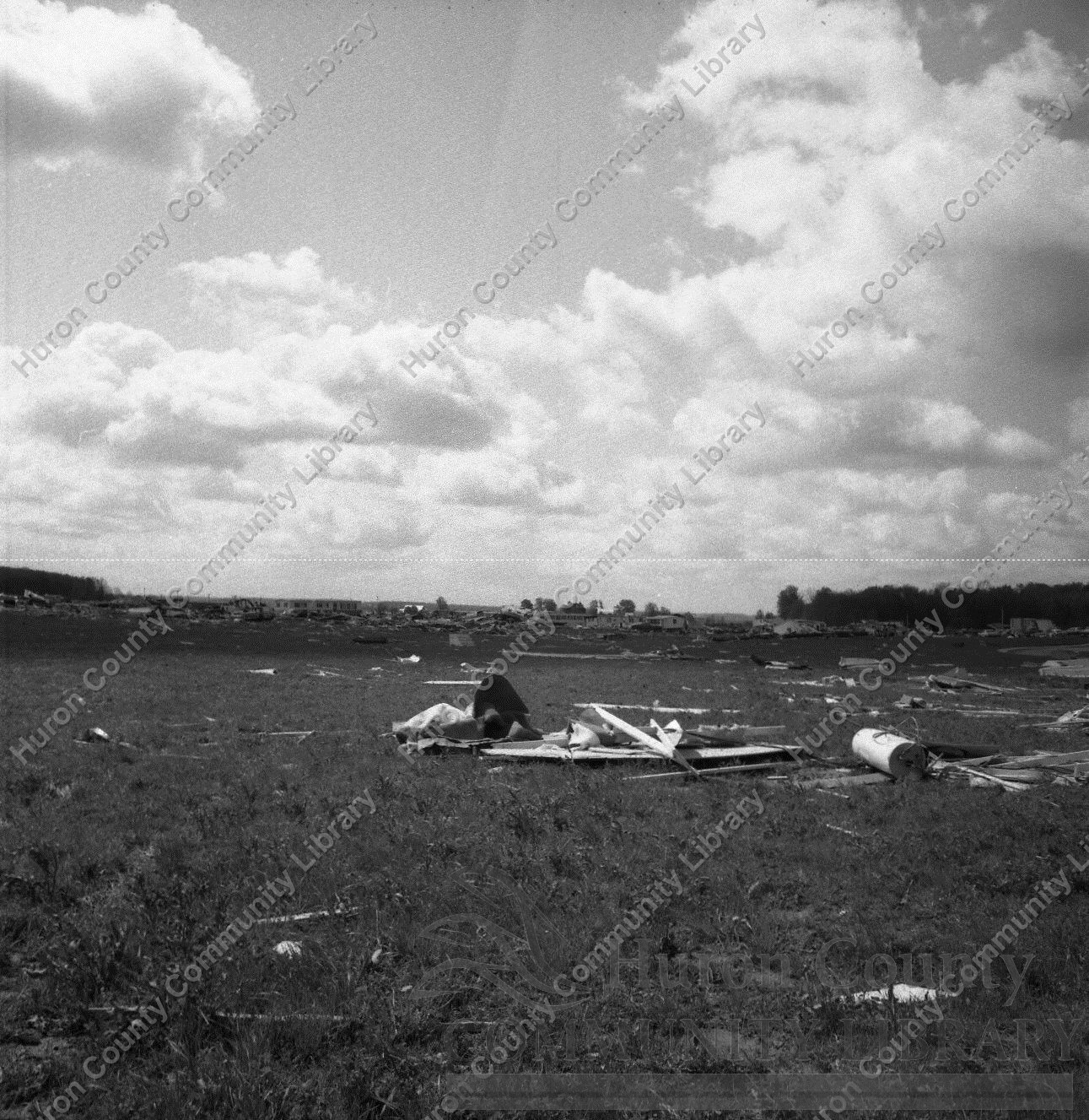 Triangle Inn West end (now Country Inn) May 10, 1973 Tornado