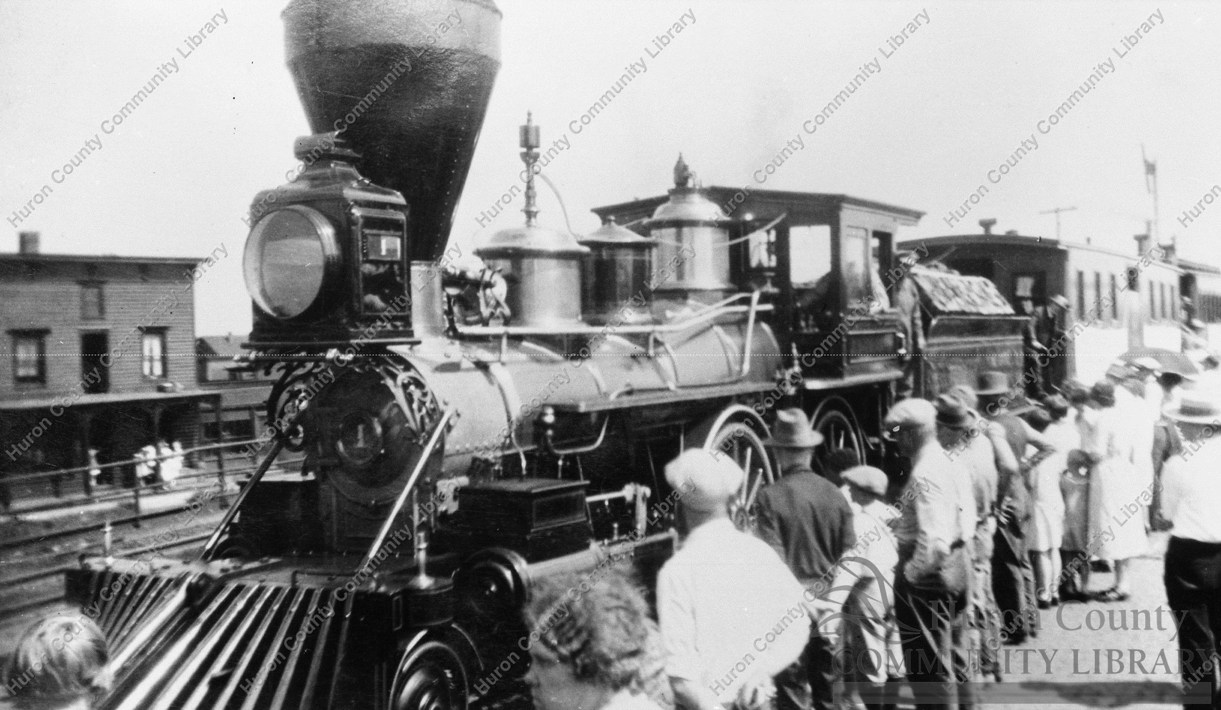 Historic Train at Willard 1927