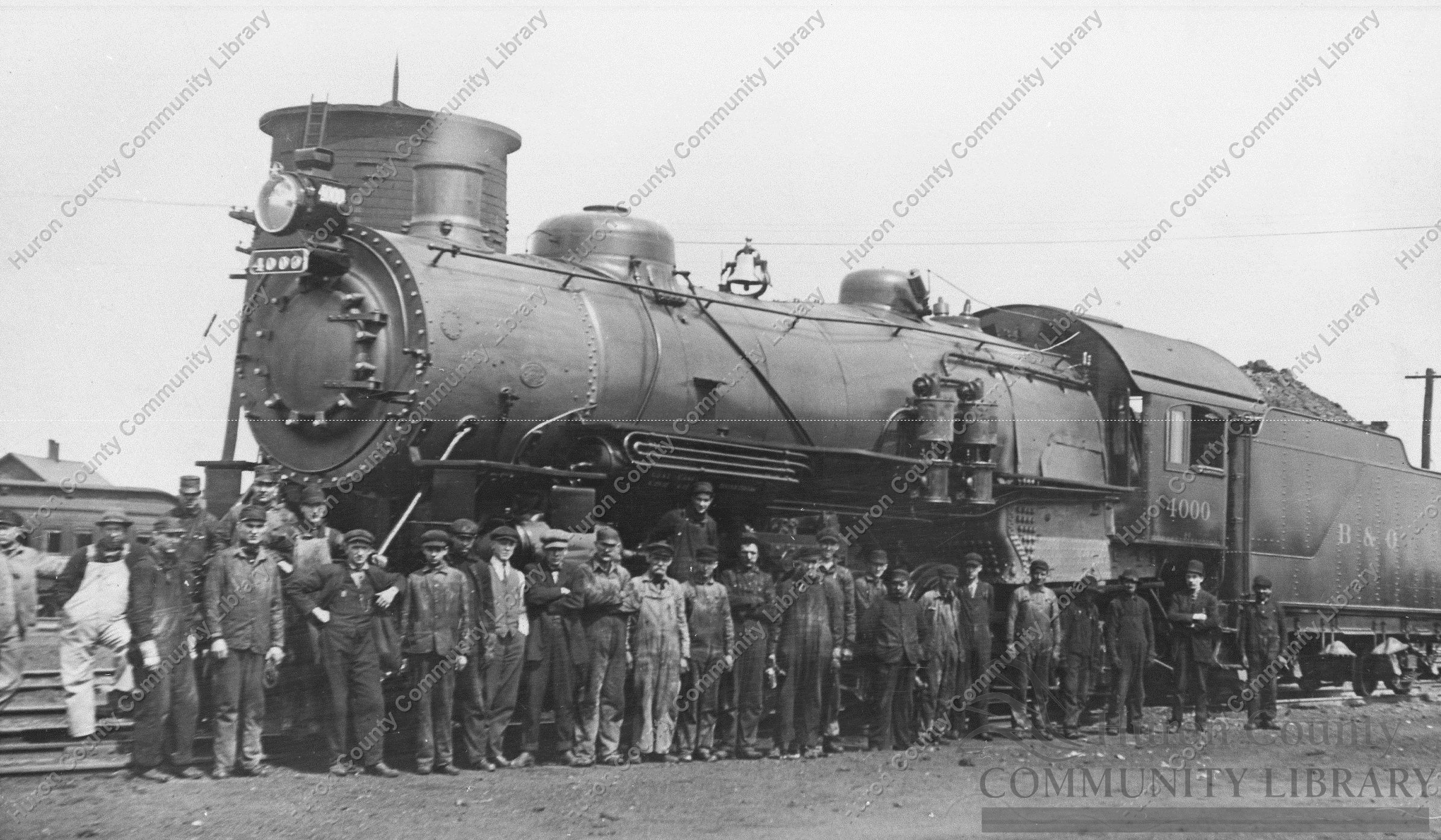 Engine 4000 used on the Hump