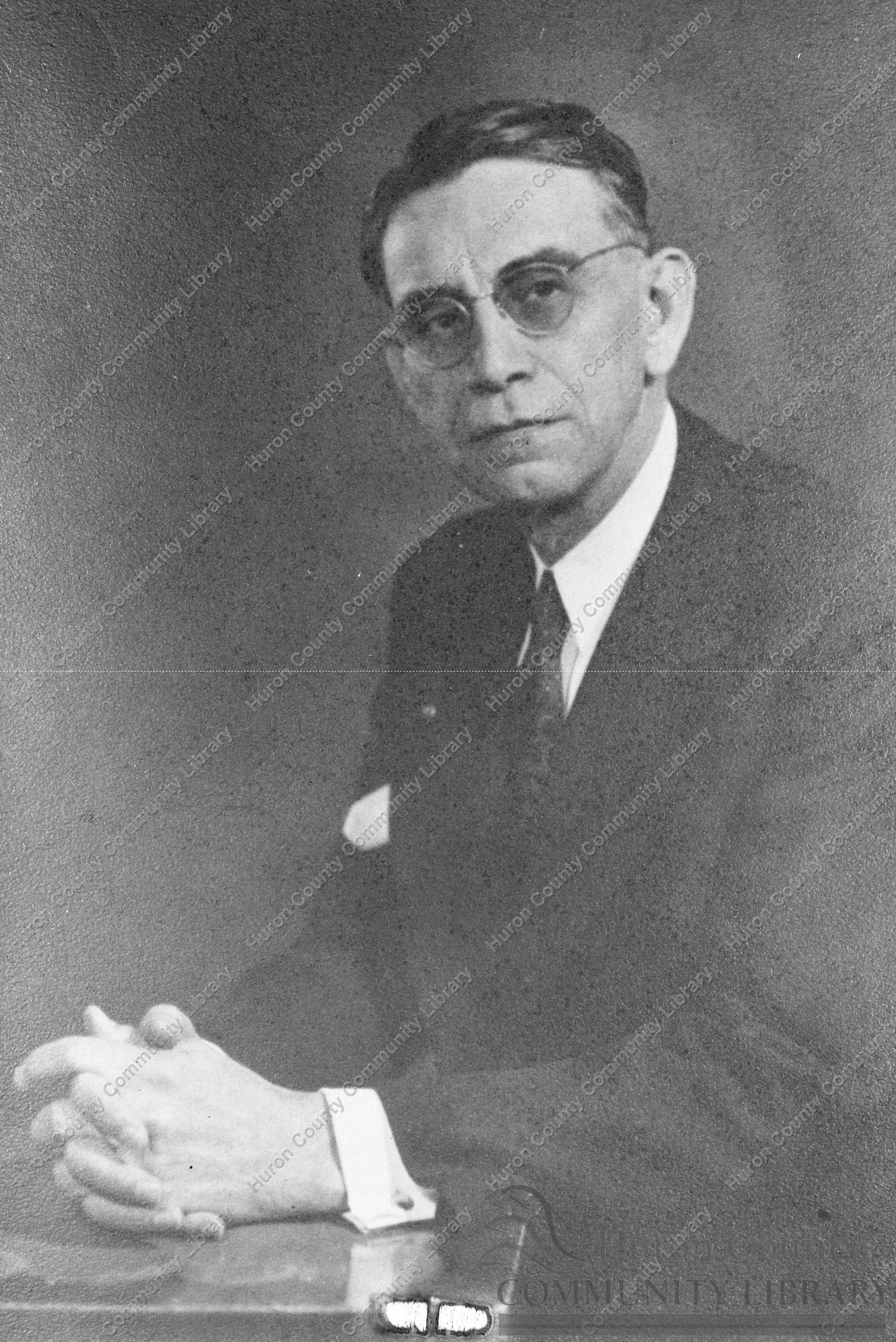 Pioneer Rubber Co. President J.C.Gibson