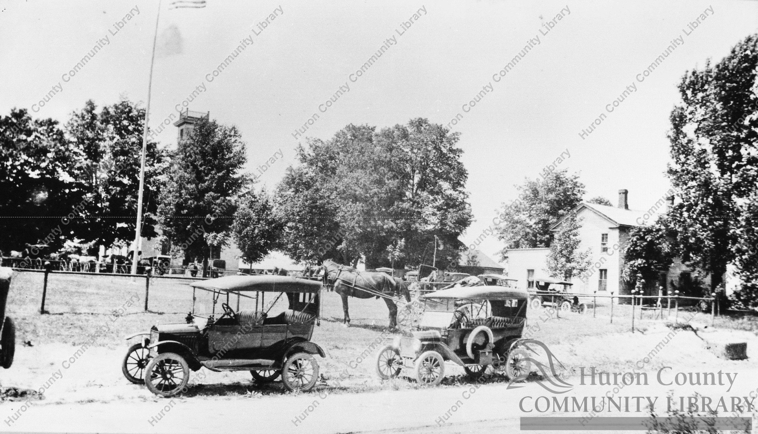 Steuben Town Square 1917