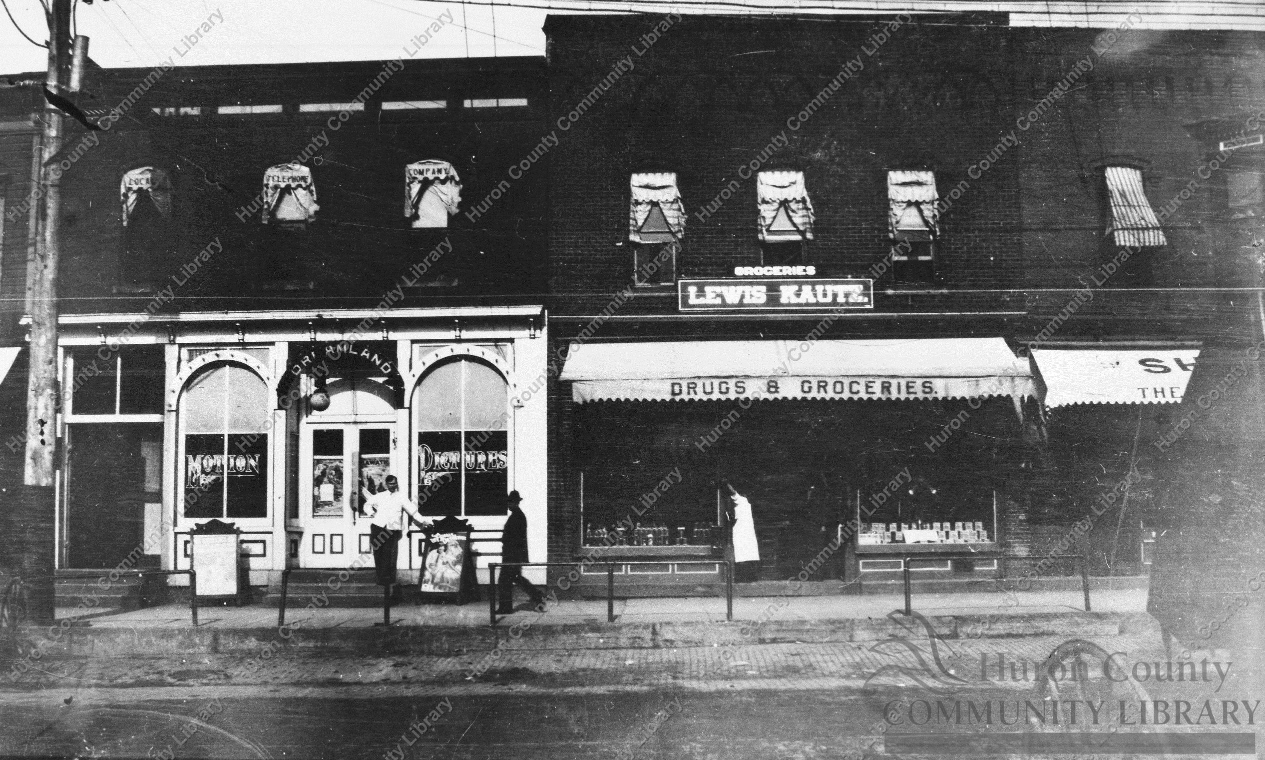 Dreamland Movie Theater - Telephone Exchange ca 1912