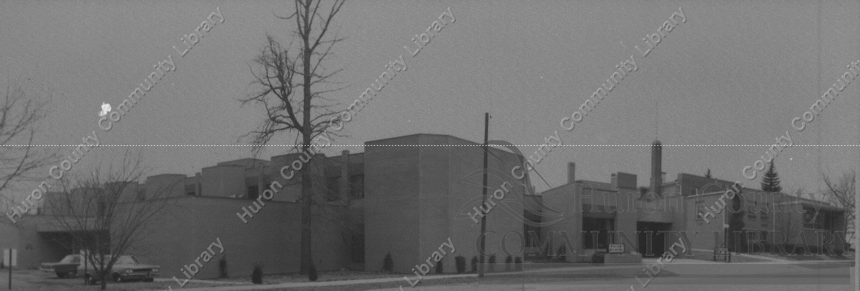 Composite Picture of New Hospital Addition 1972