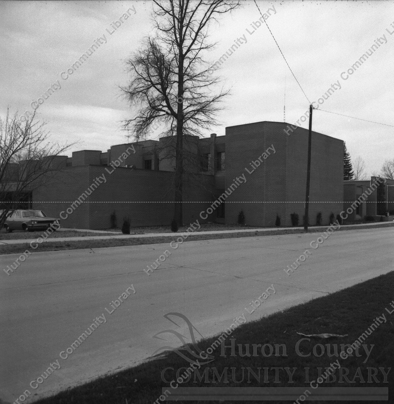 Composite Picture of New Hospital Addition 1972