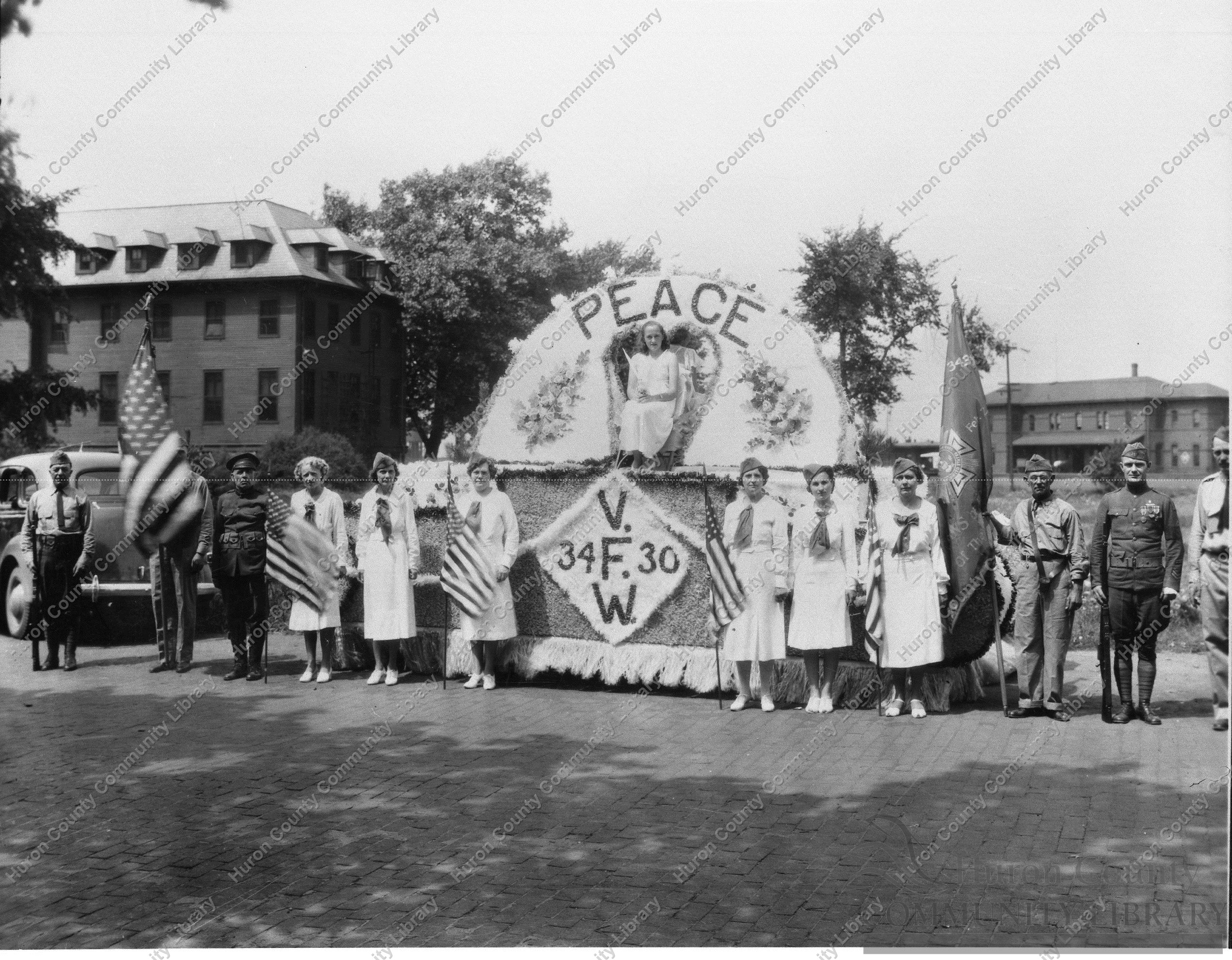 Veterans of Foreign Wars Float 6/24/37