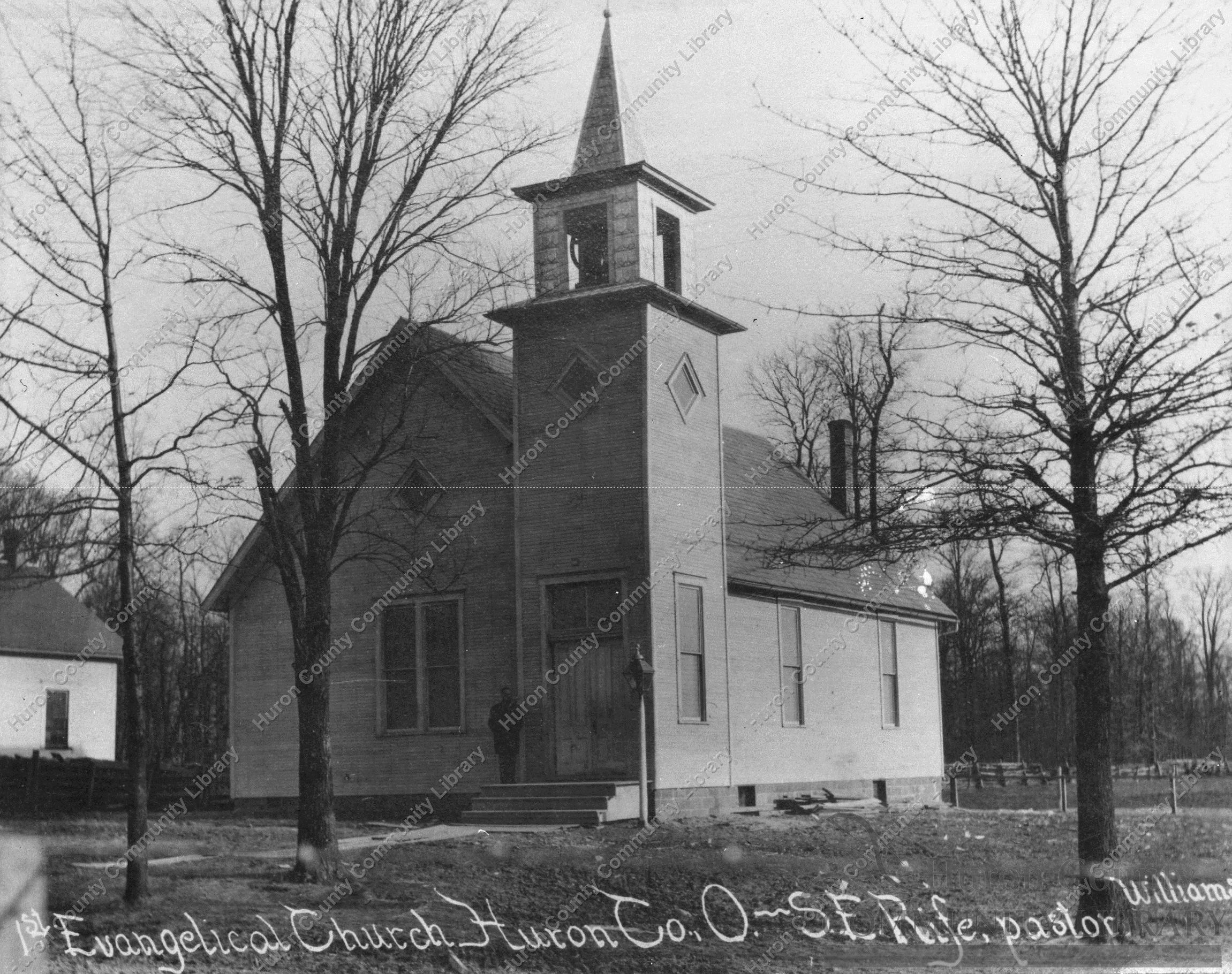 Evangelical Church, Huron Co., S.E. Rife-P ca 1904