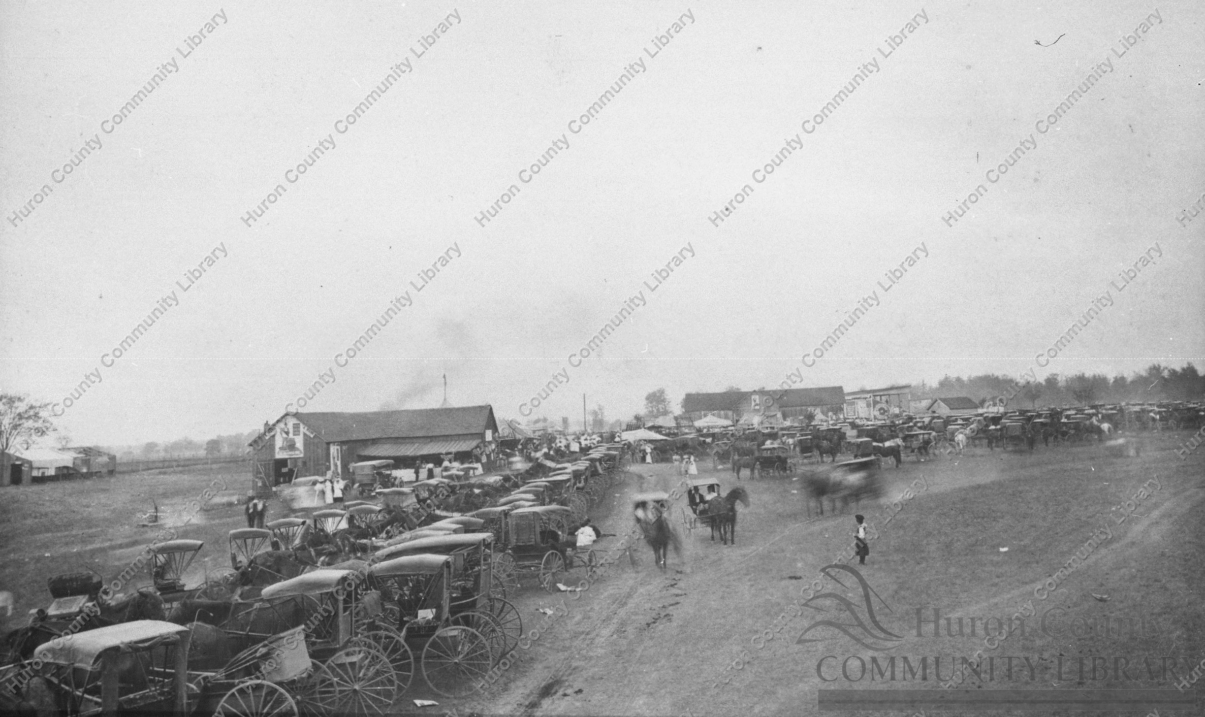 Views of Attica Fair ca 1903