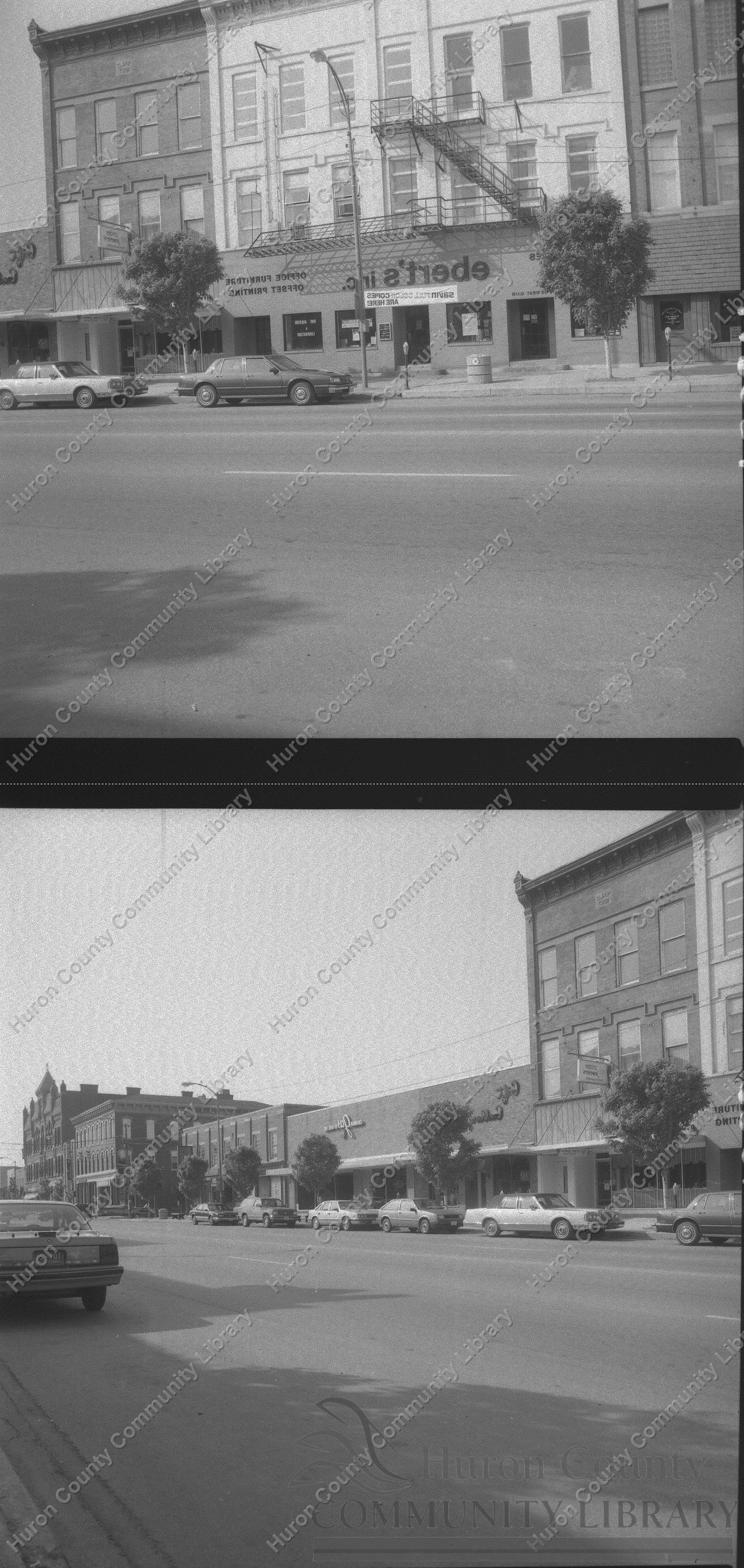 Composite of site from picture 1056 taken on May 27,1990