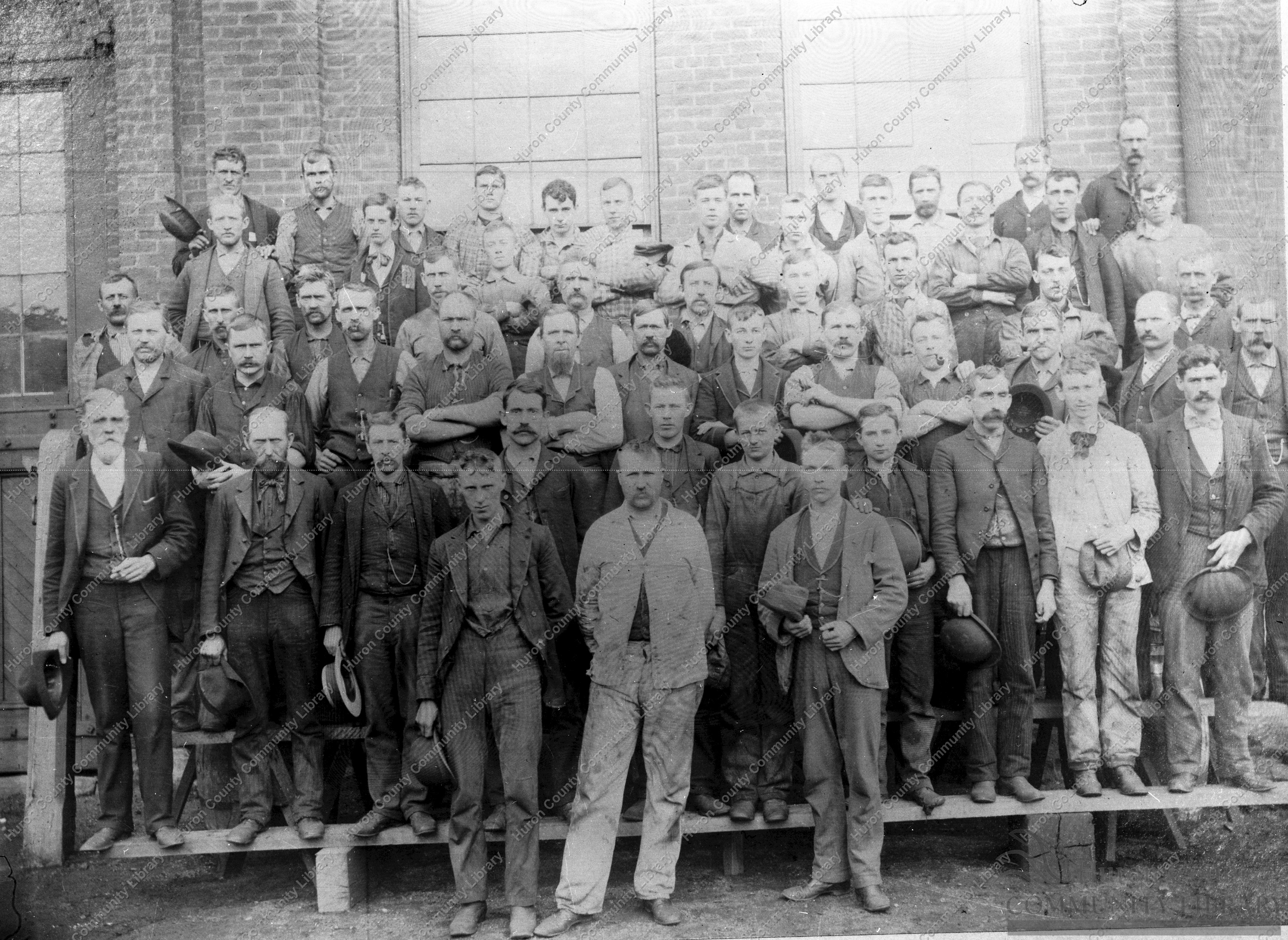 1st B & O Shop crew in late 1870's