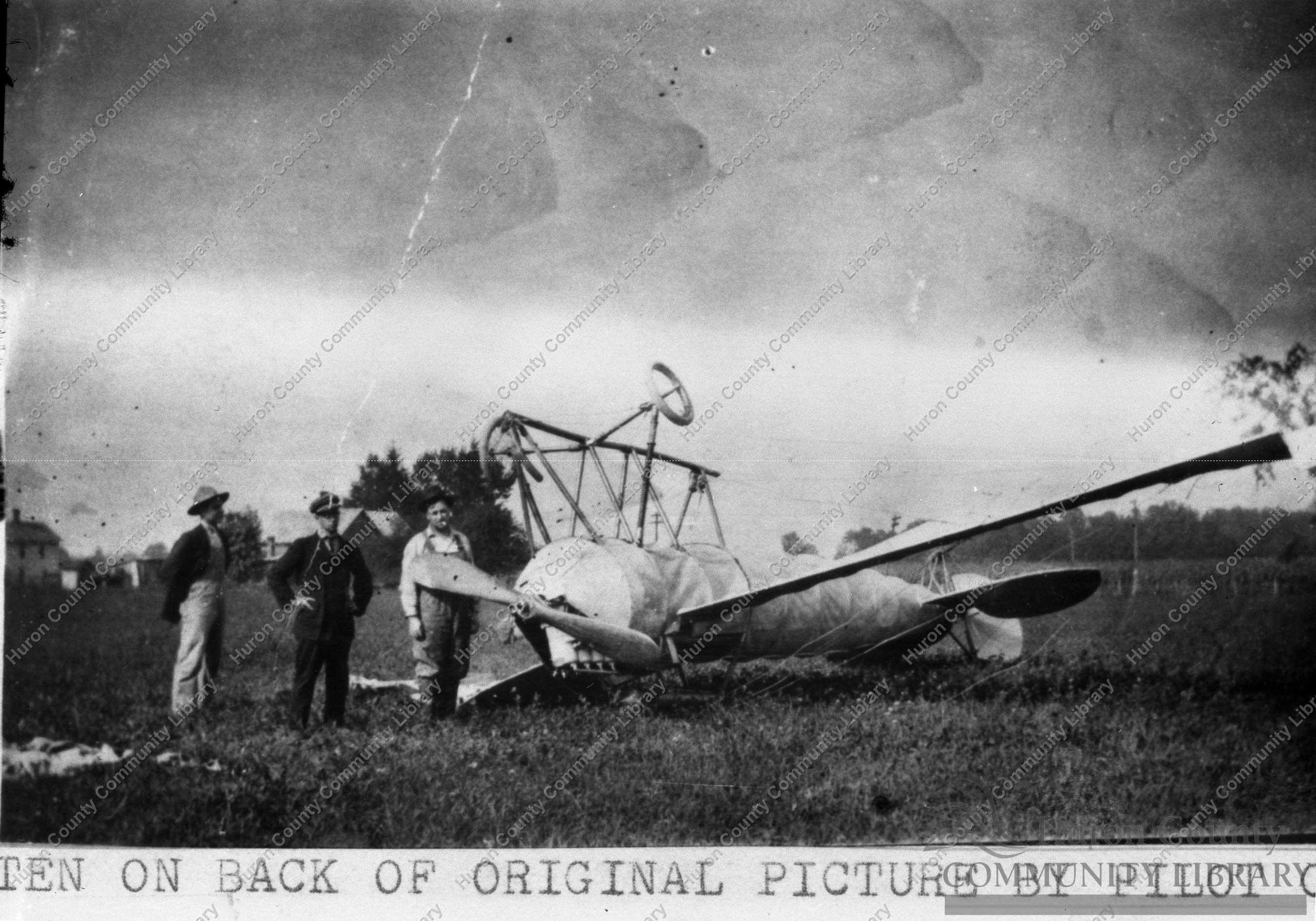 Same plane after Vern Carter tested it - "No good-not rugged enough".