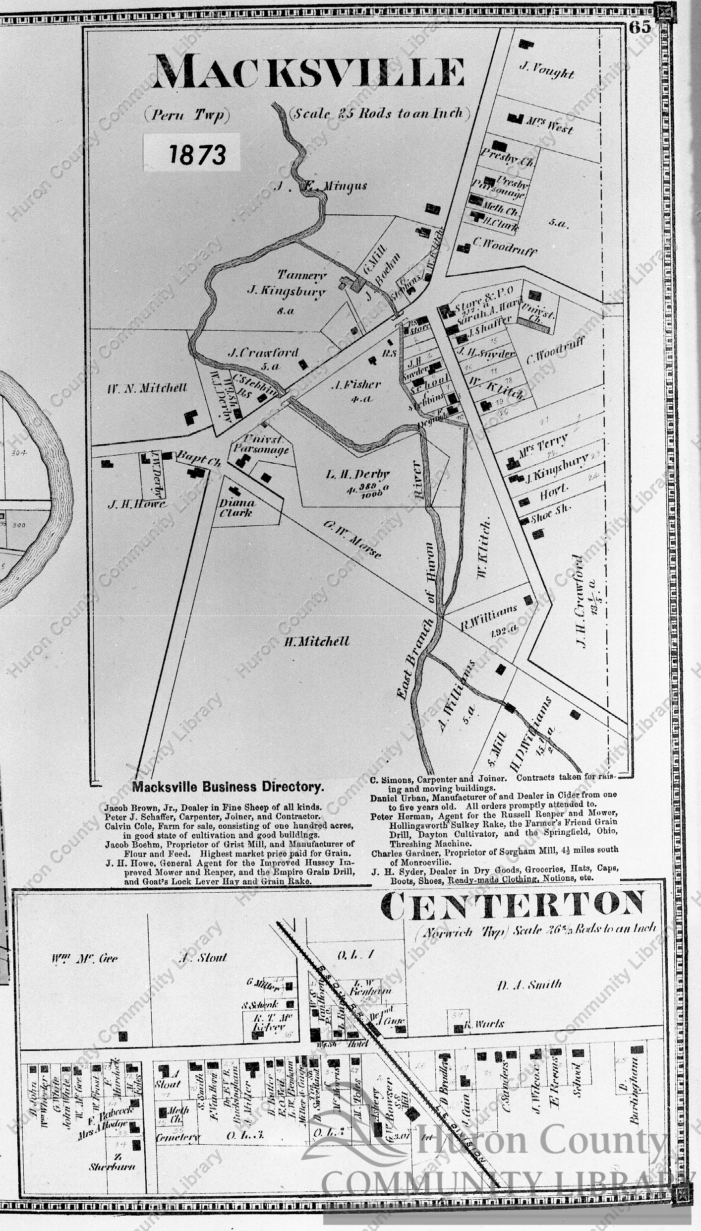 Macksville - Centerton 1893