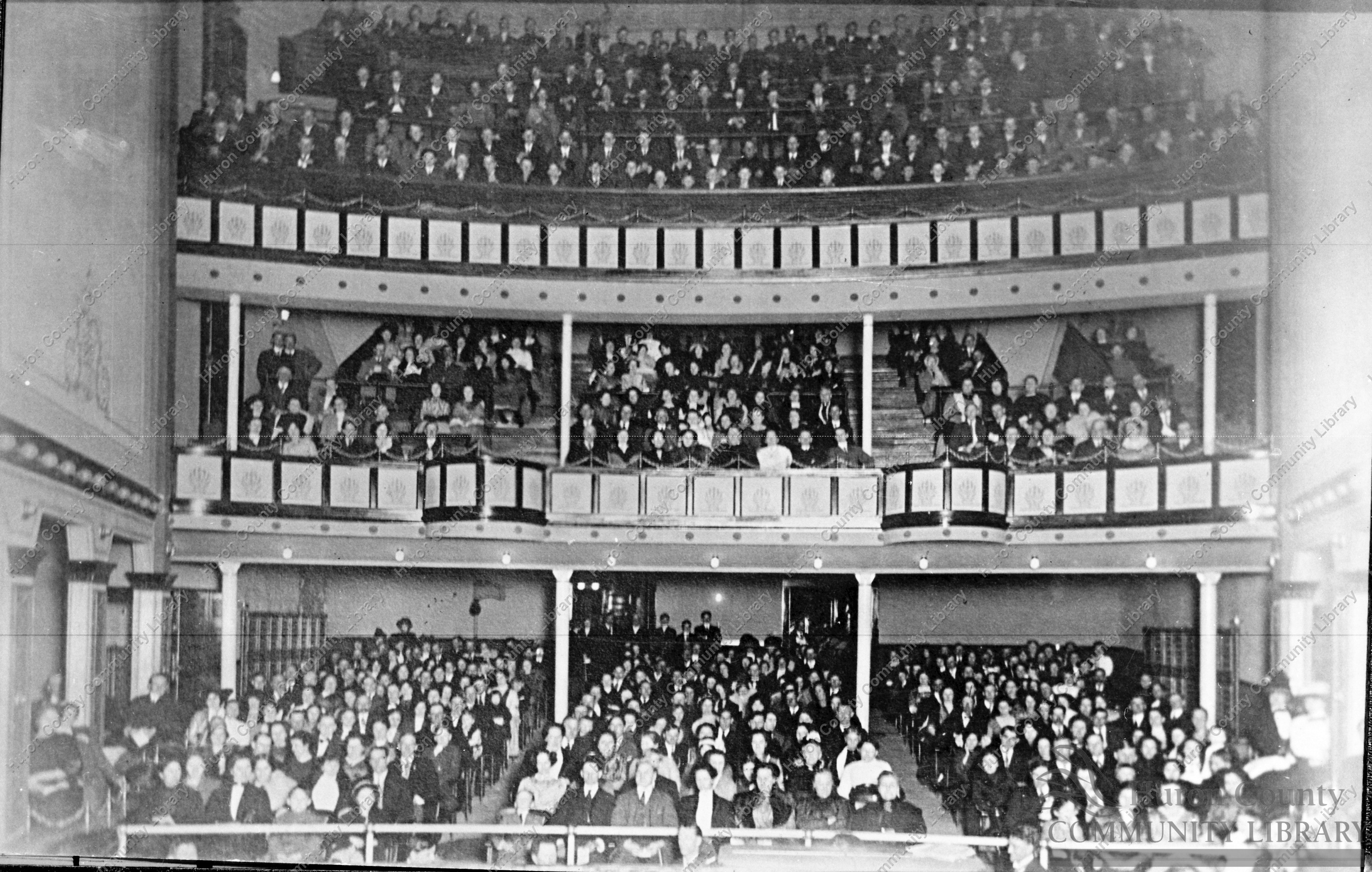 Masonic Temple Theater Opening in 1912