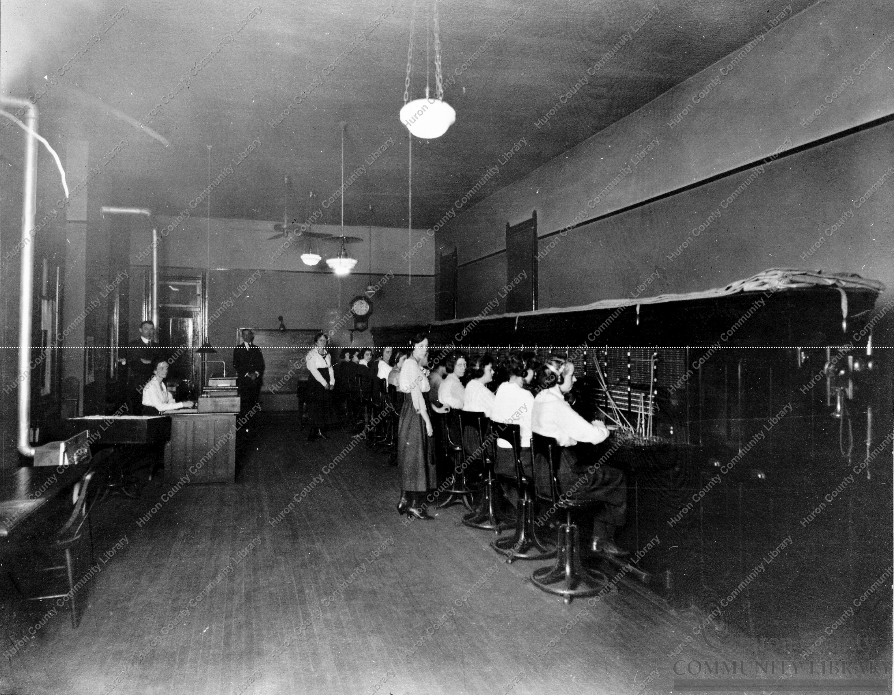 Norwalk Telephone Exchange about 1904