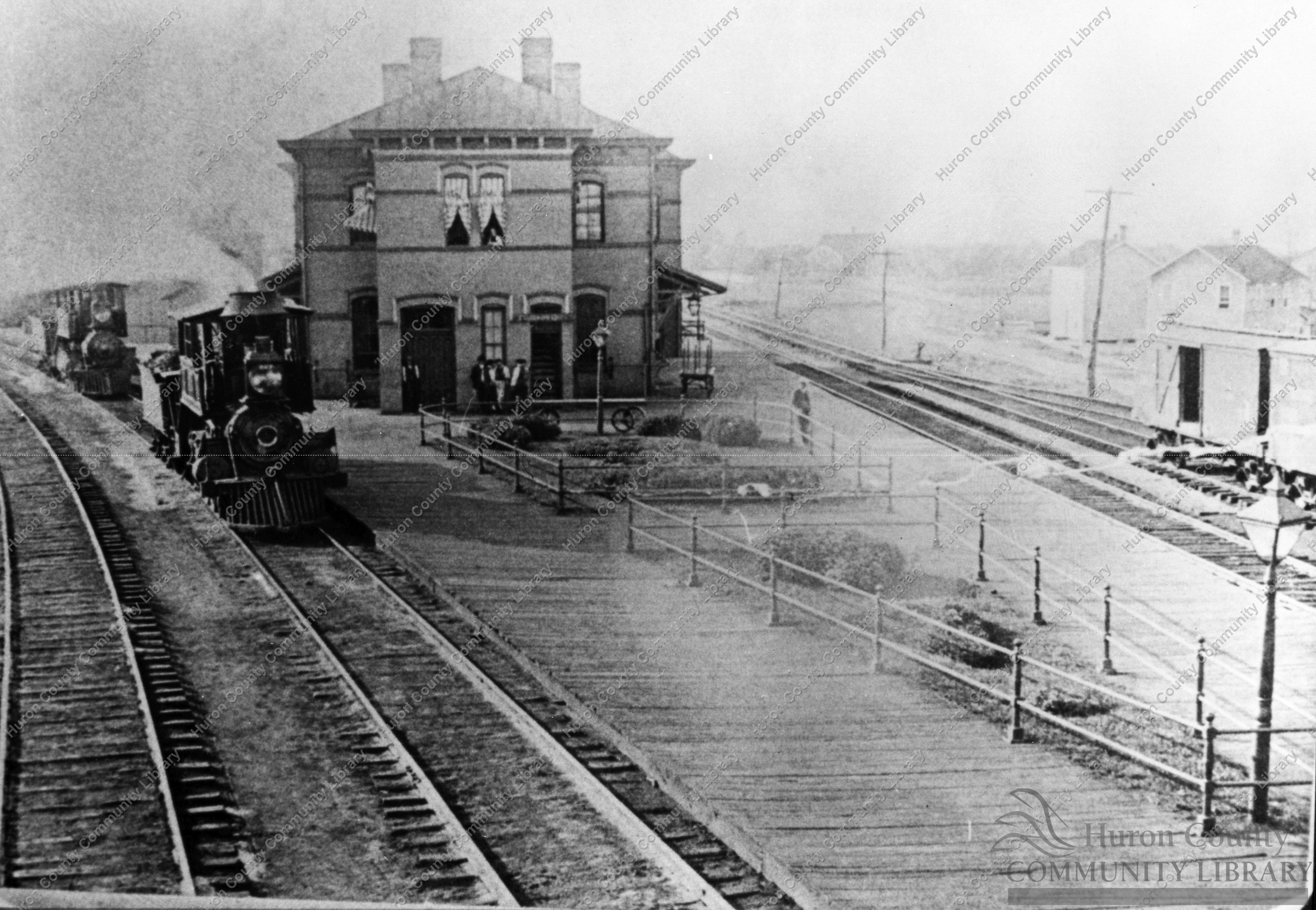 Early Depot Scene