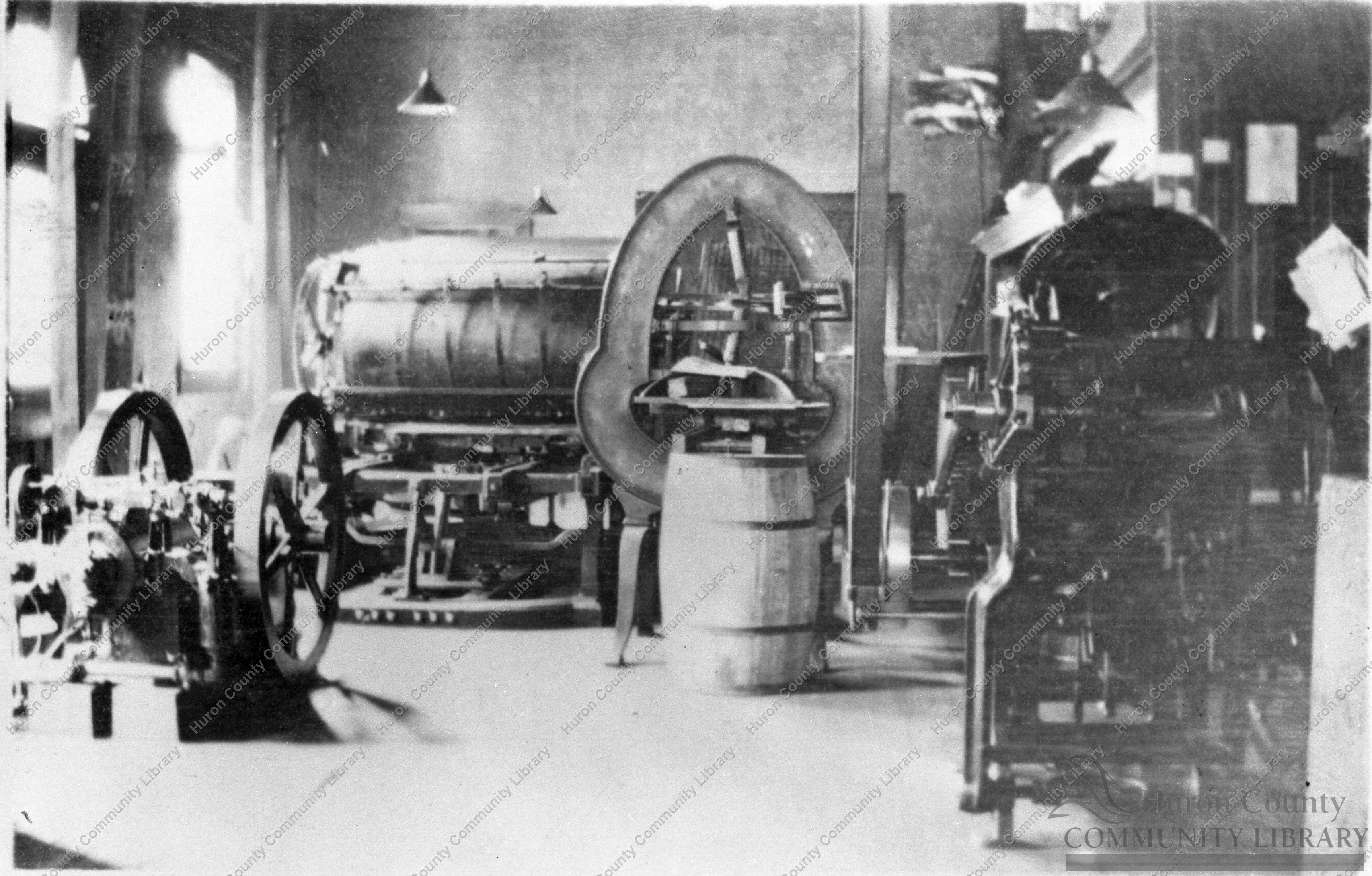 Chicago Times Pressroom 1913