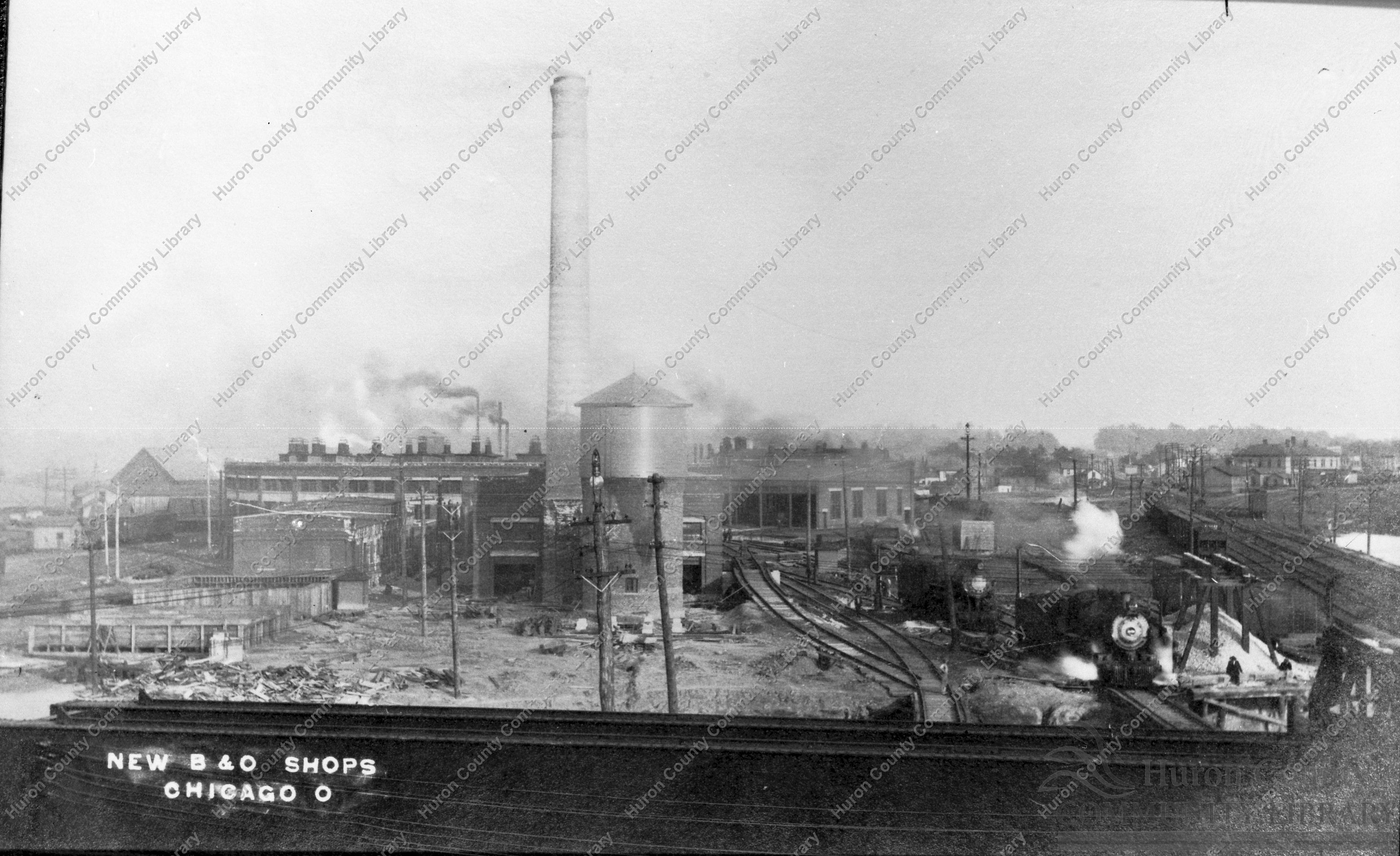 B & O Shops 1907