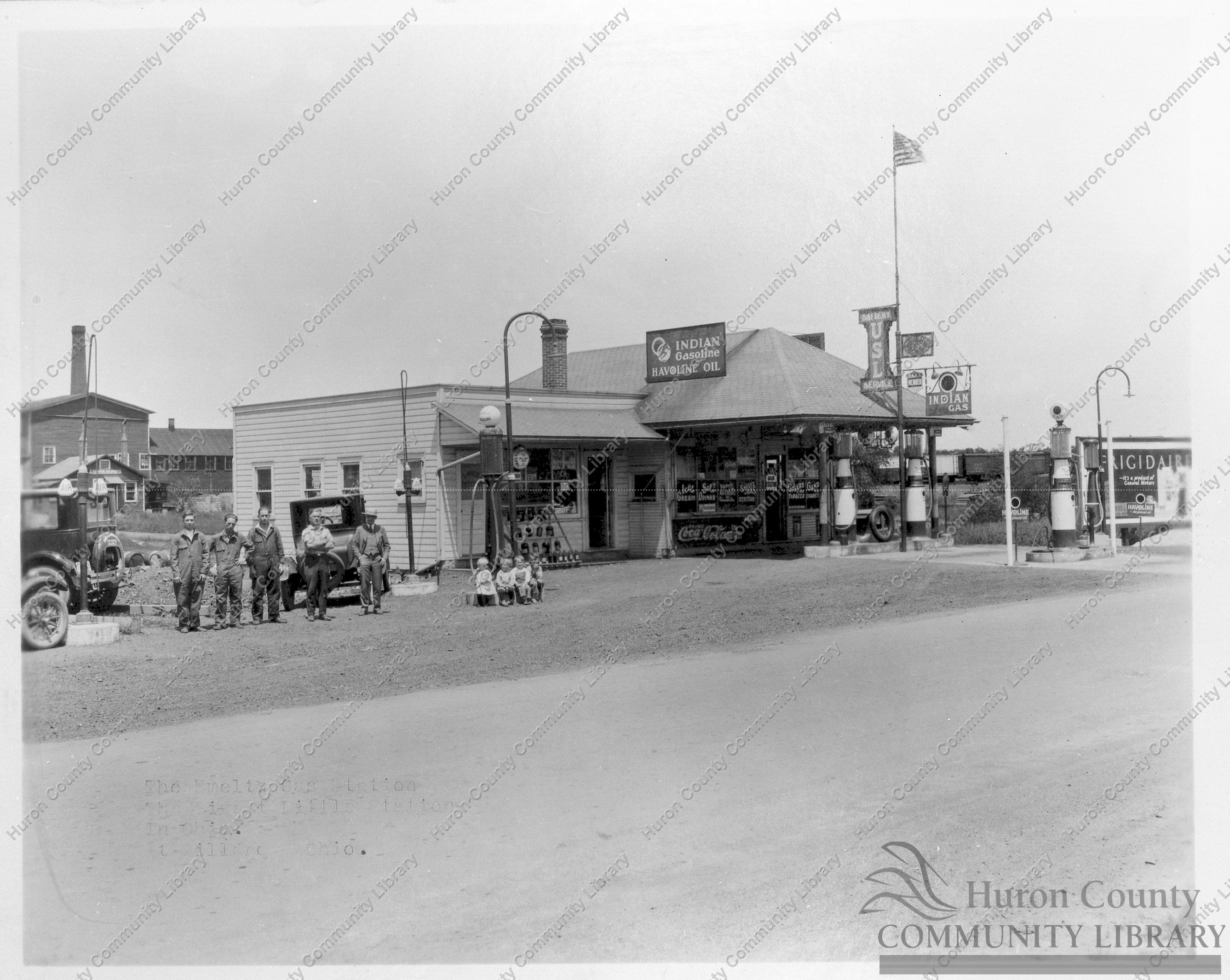 Smeltz Automotive Business & Gas Station 1926