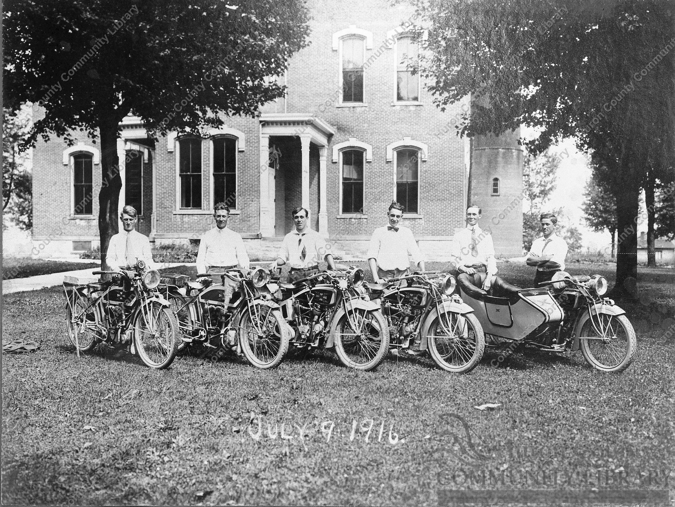 Attica Motorcycle Club 1916