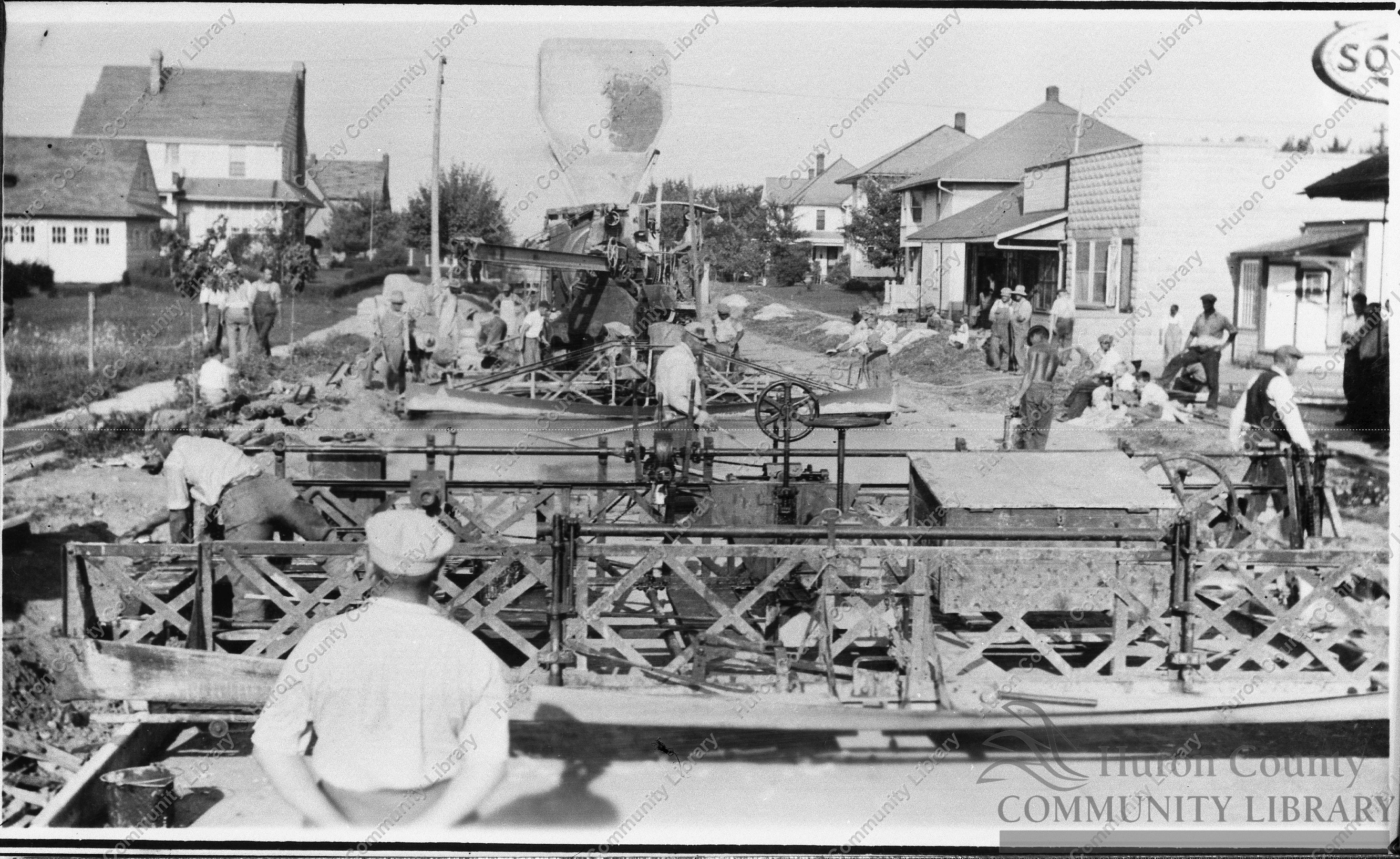 Paving of East Tiffin St. 1930