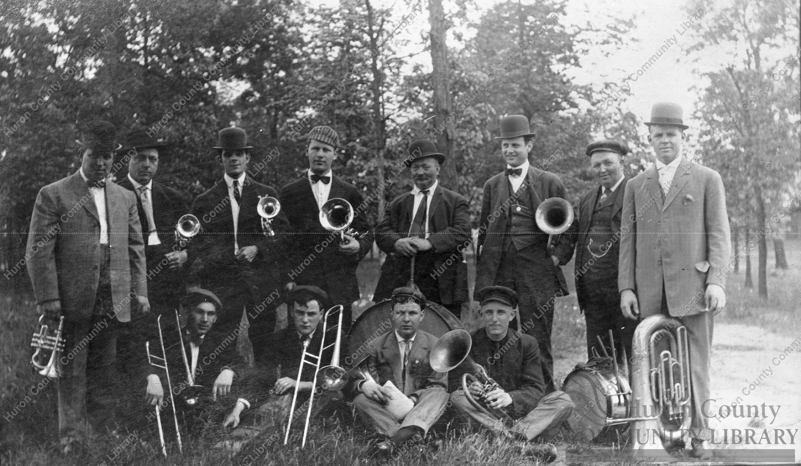 Chicago, OH Town Band ca 1912