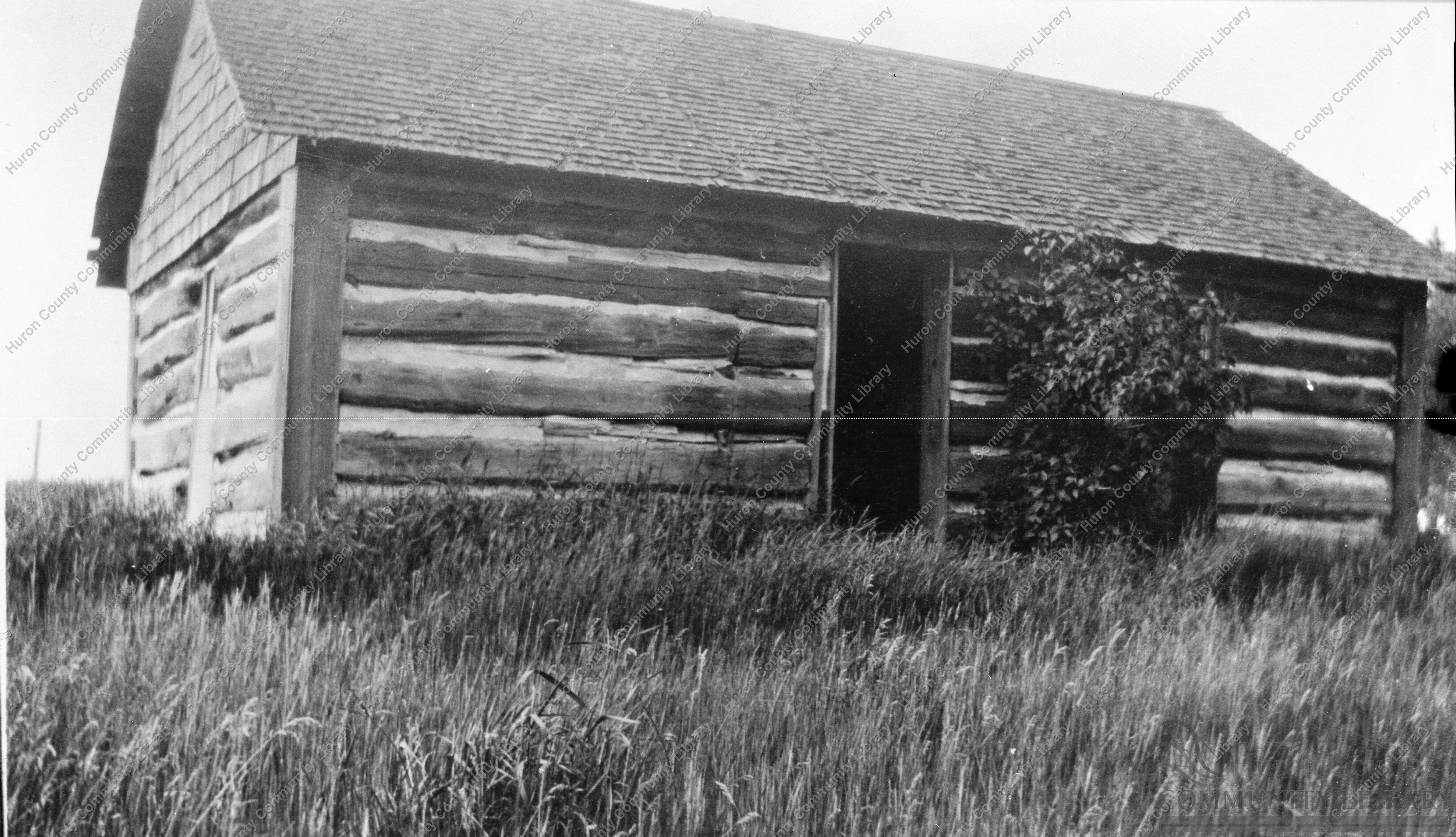 Log Cabin on Bullhead Rd. 1923