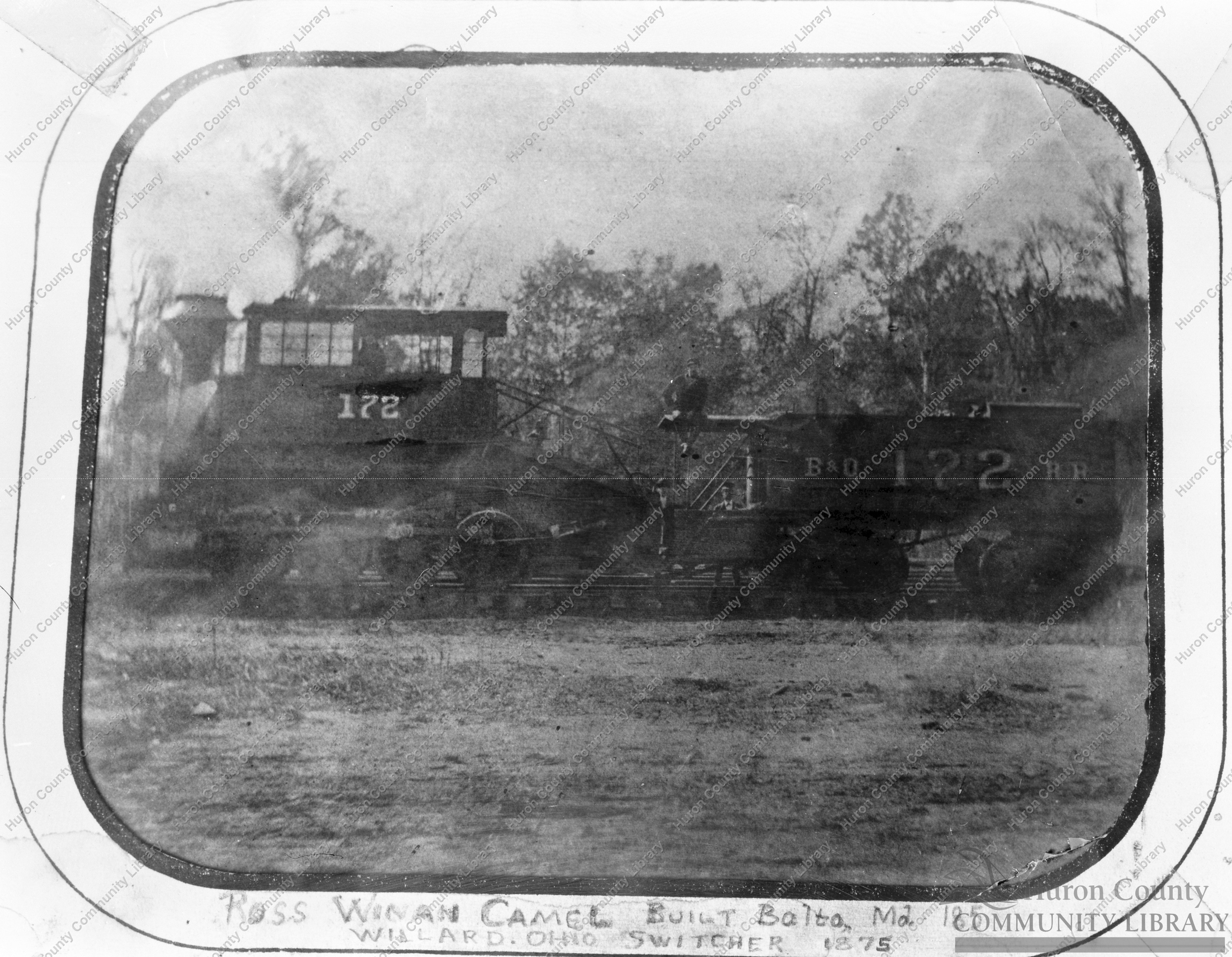 Ross Winan's "Camel" Engine built in 1852