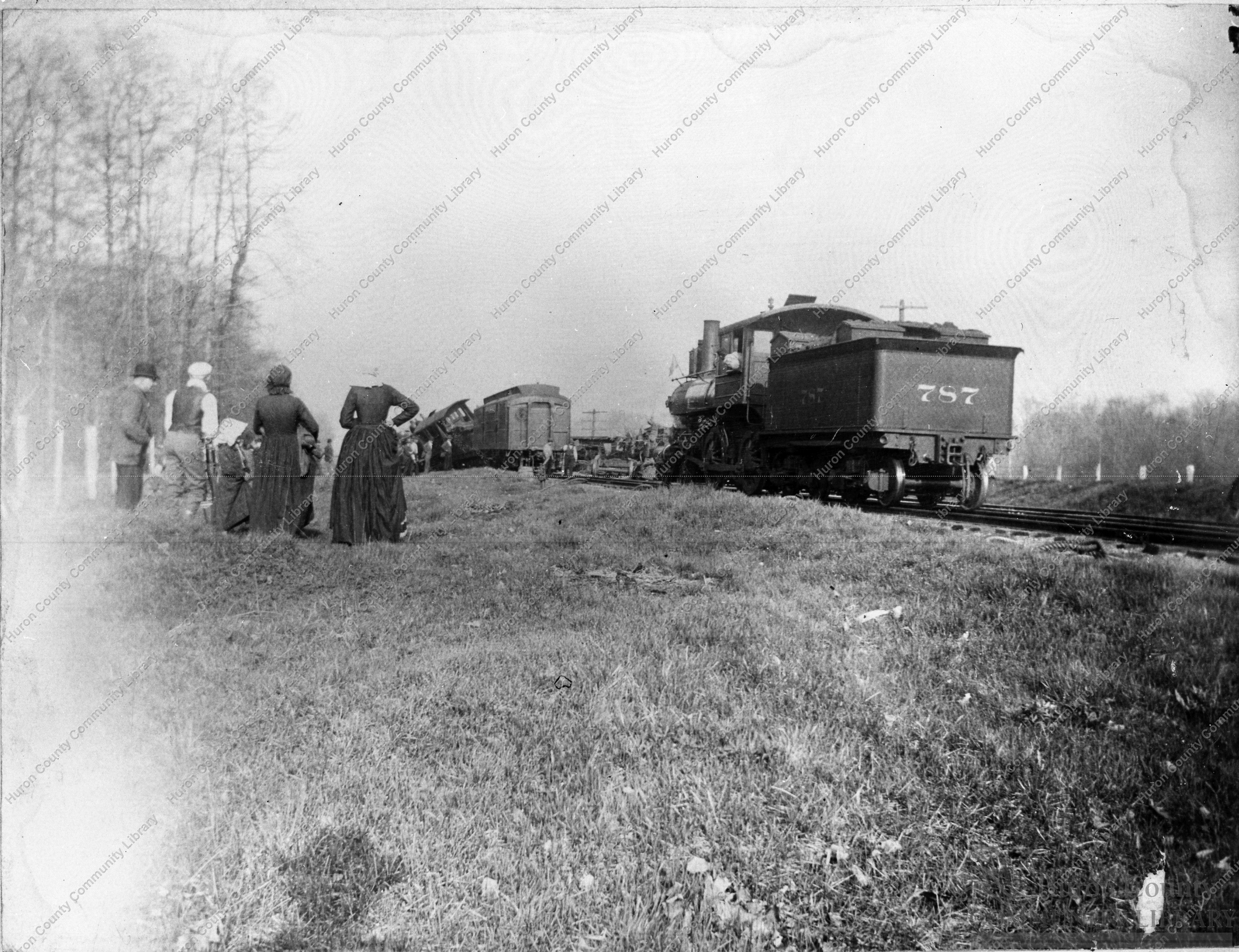 B & O Wreck 1897
