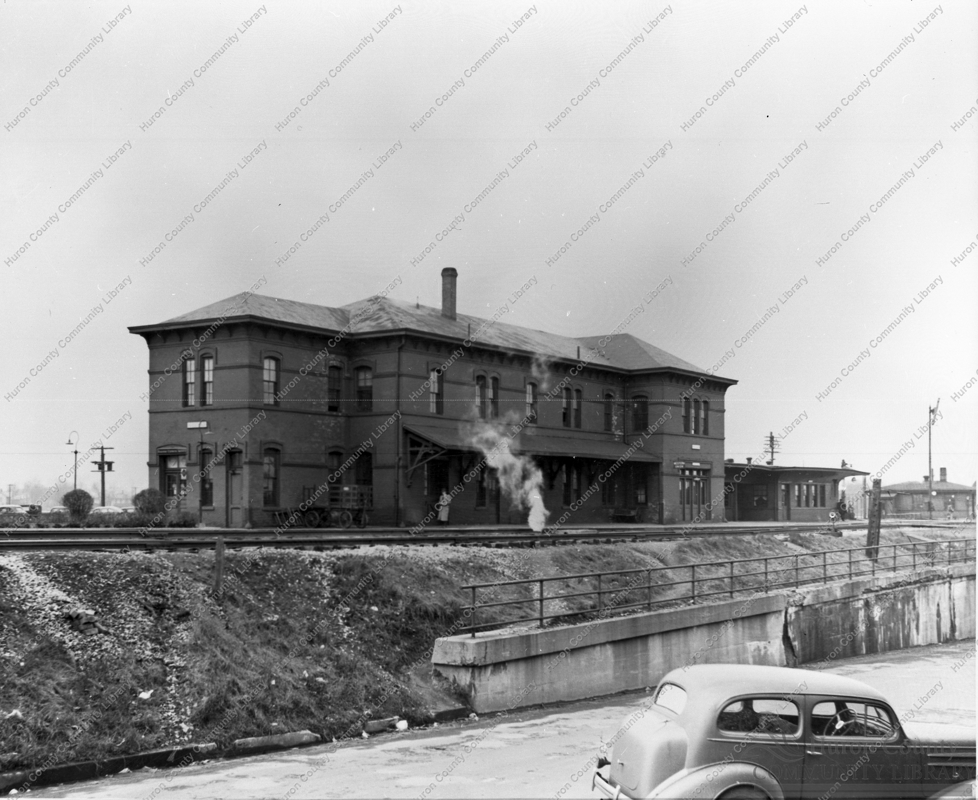 B & O Depot Front St. 1976