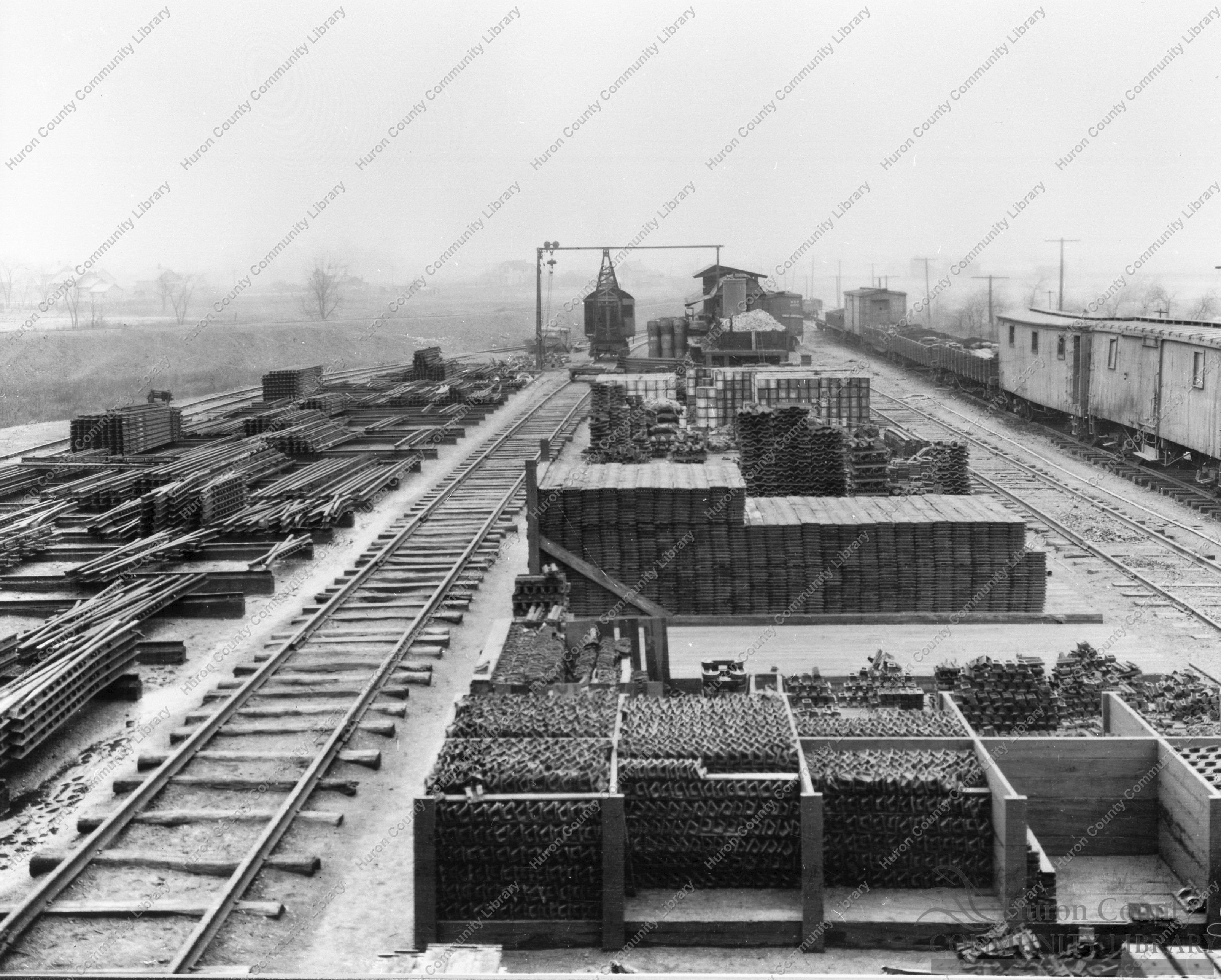 B & O Maintenance of Track Supplies ca 1926