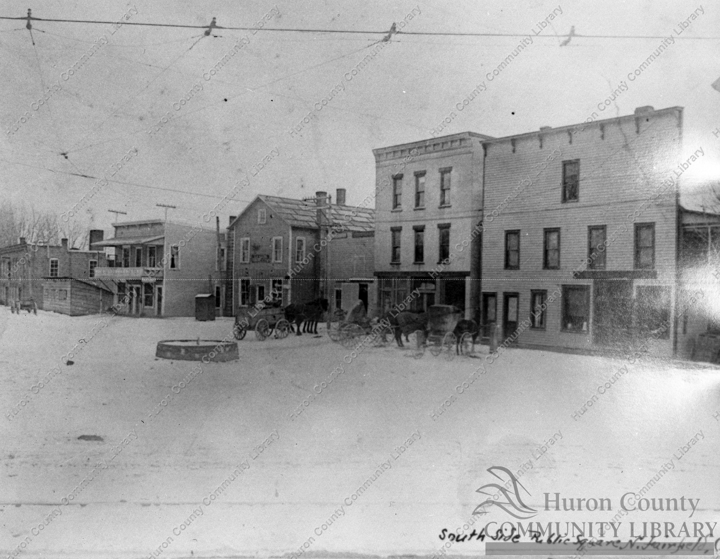 North Fairfield O. South side of square