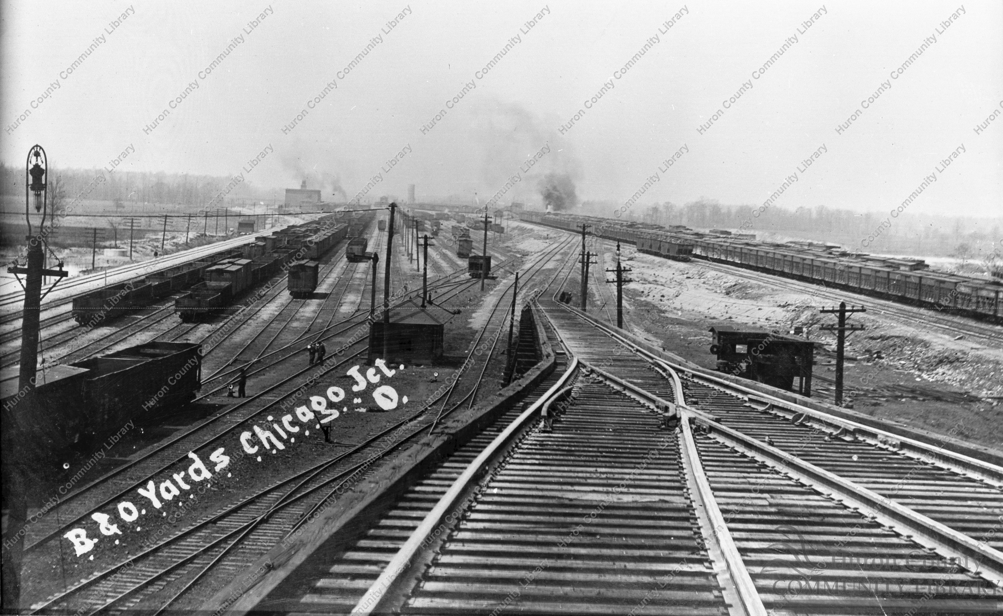 B & O Yards ca 1910
