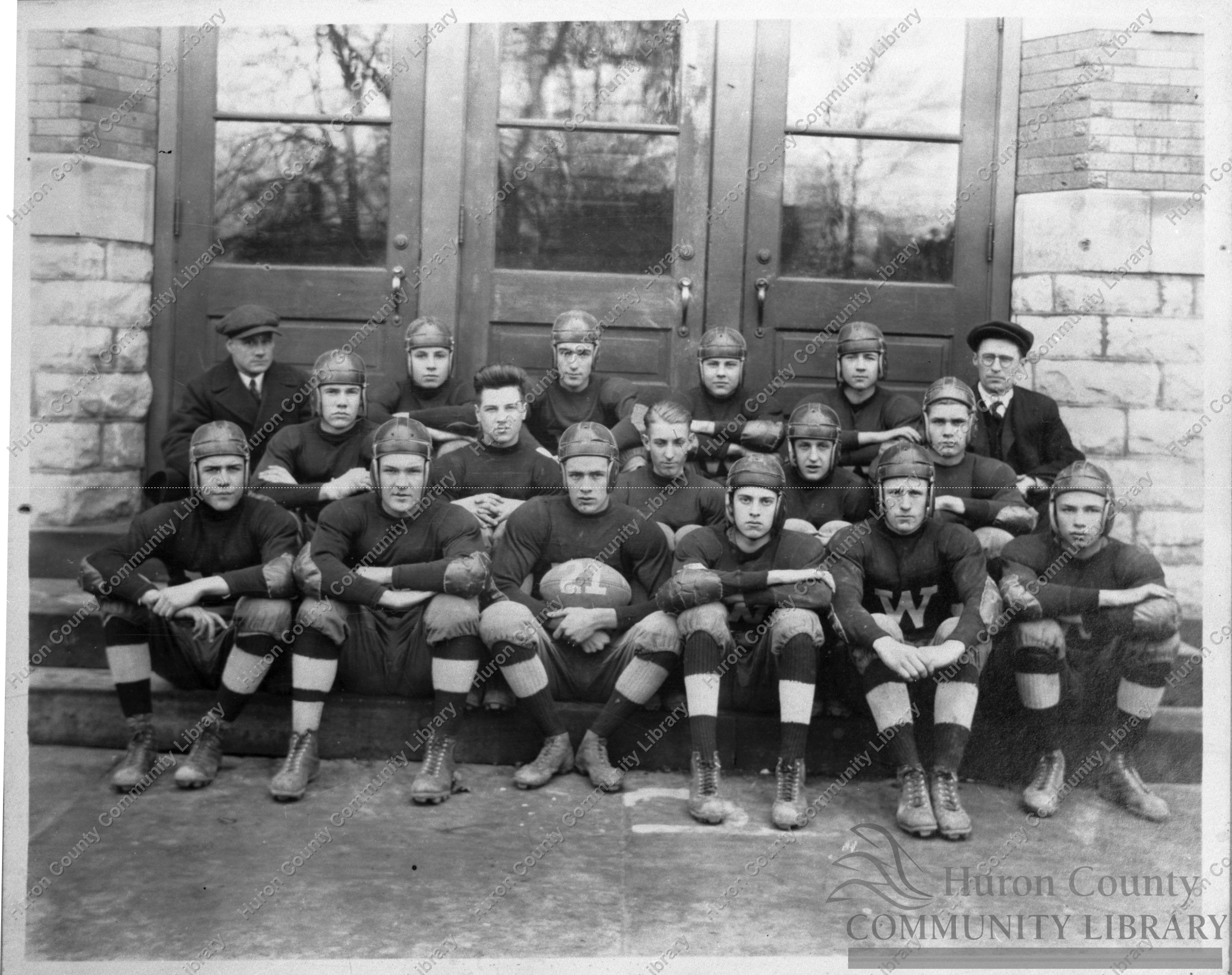 Willard High School first Foot Ball Team 1921