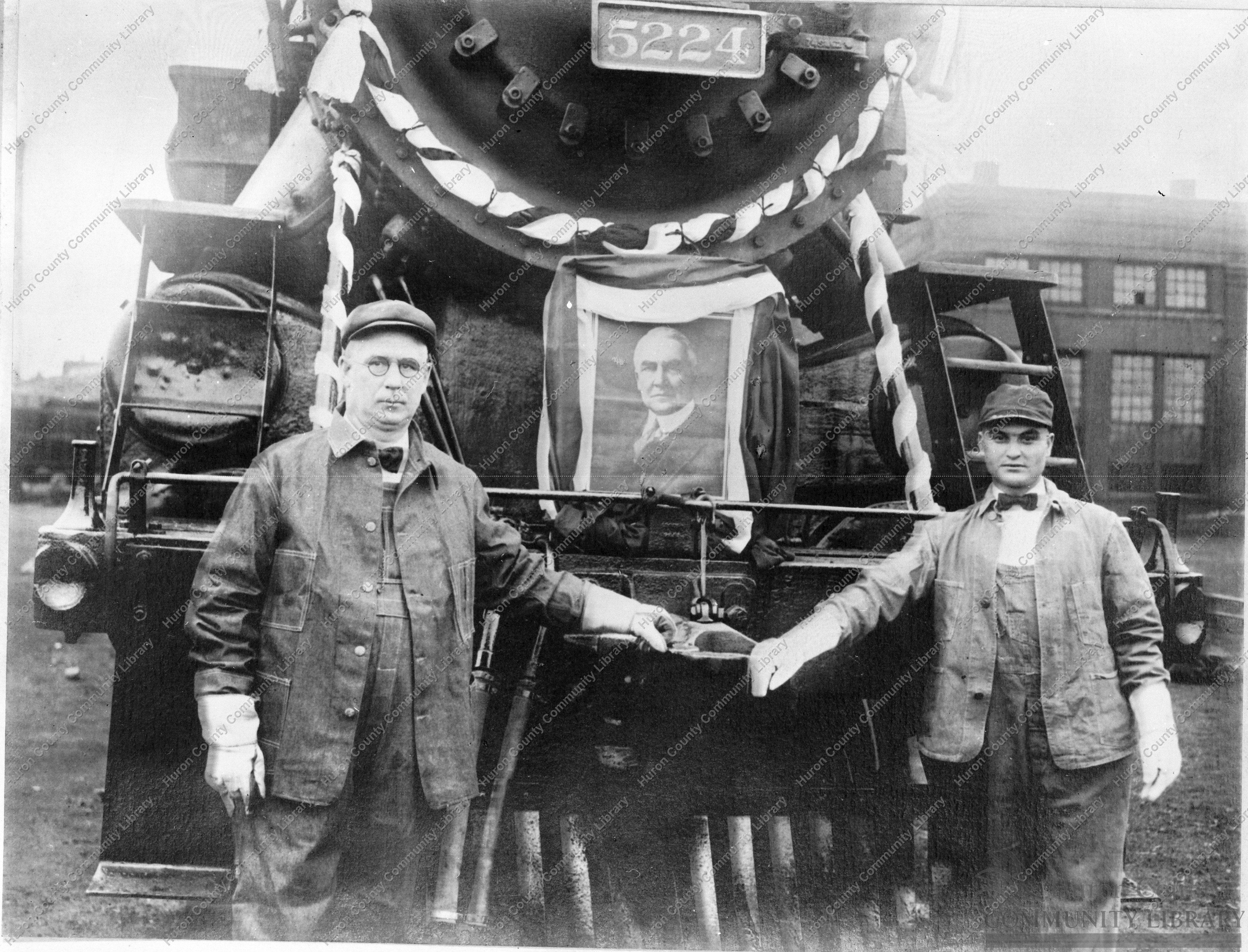 President Warren G. Harding Funeral Train - Willard Aug. 6-7 1923