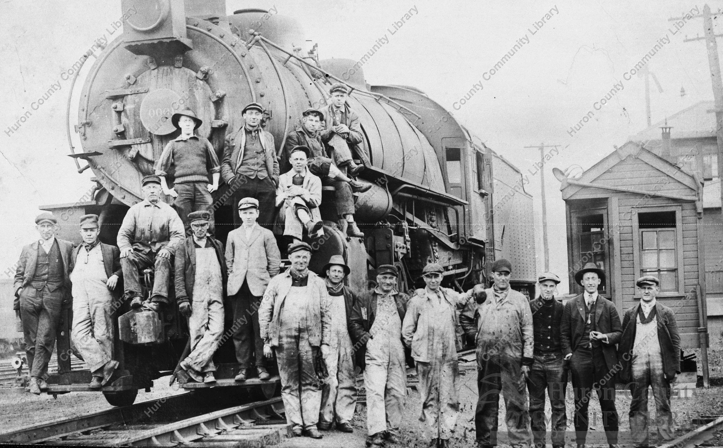Steam Engine 4000 used on the Hump