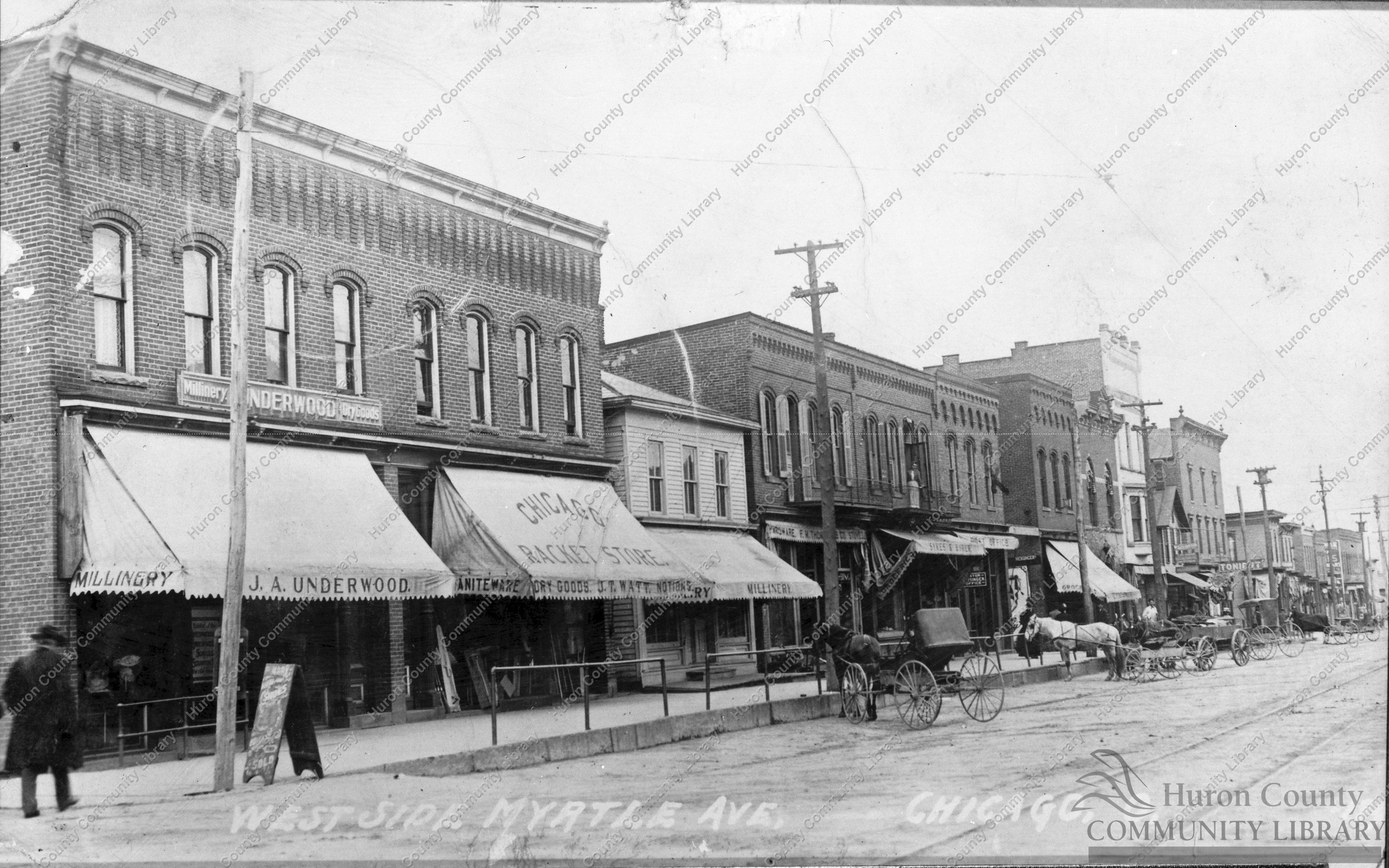 Myrtle Ave. 1909 Photo
