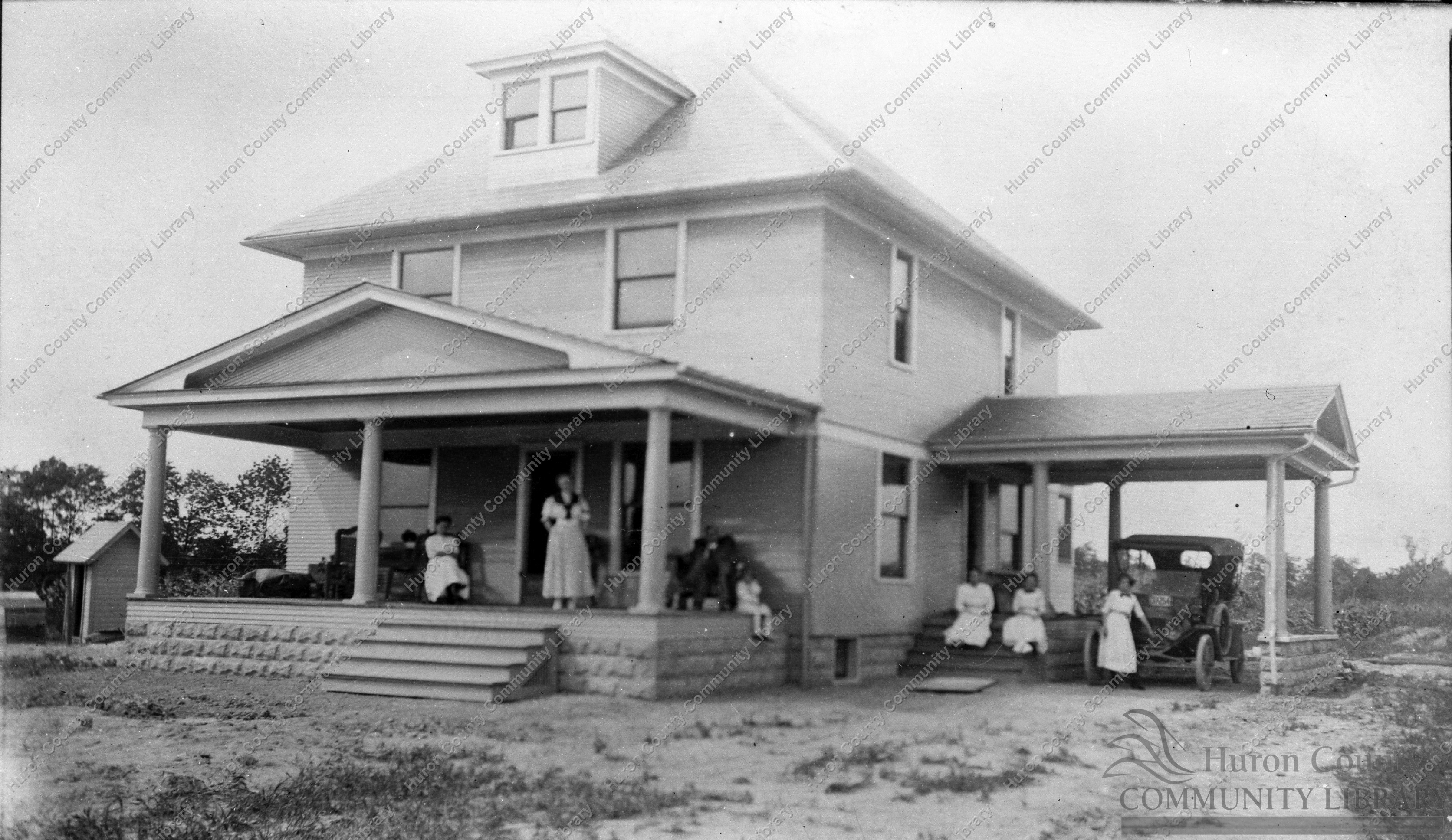 Lester P. Hensinger Home on Keefer St. 1912