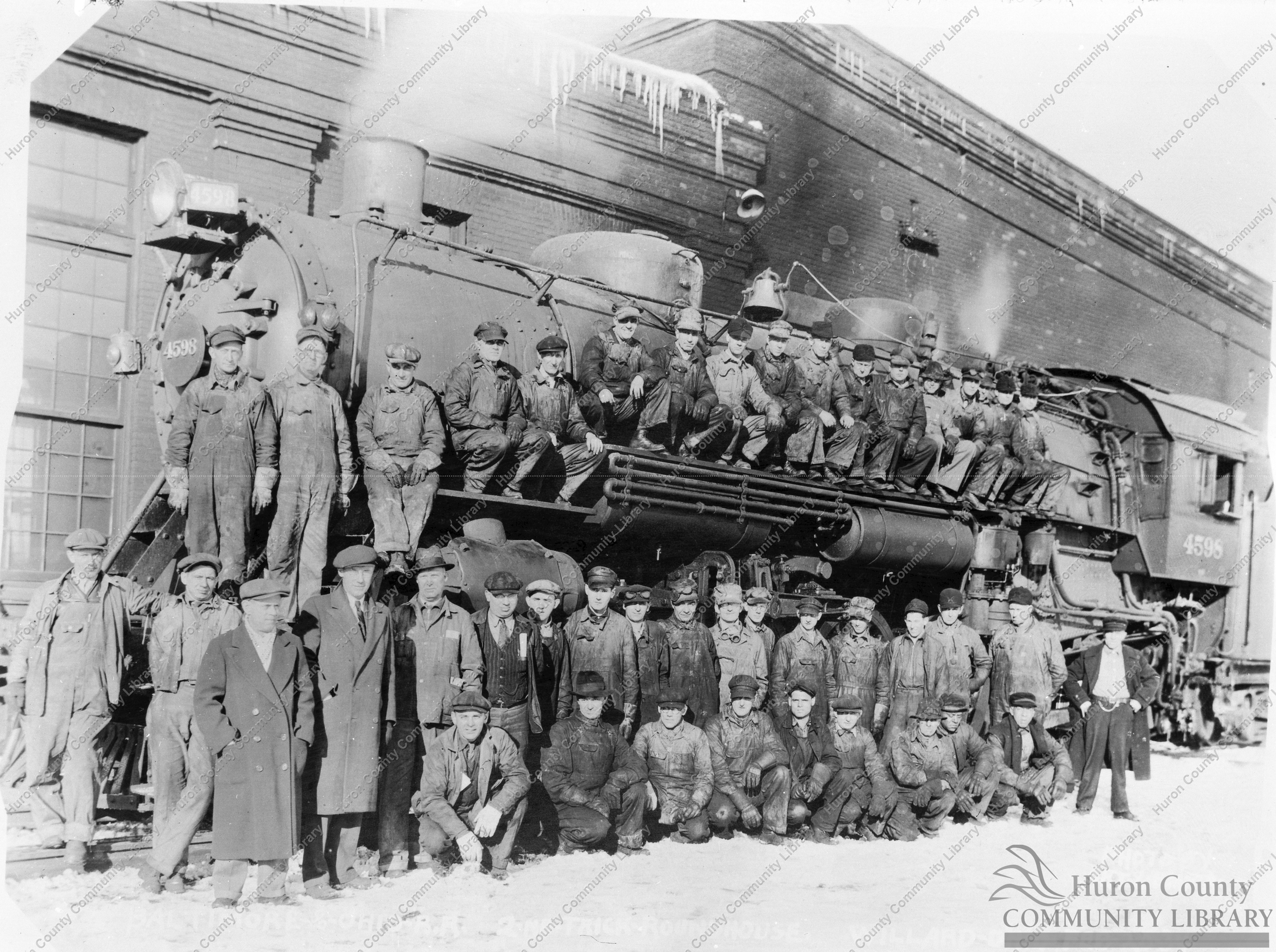 Roundhouse Crew 2nd trick Feb. 1934