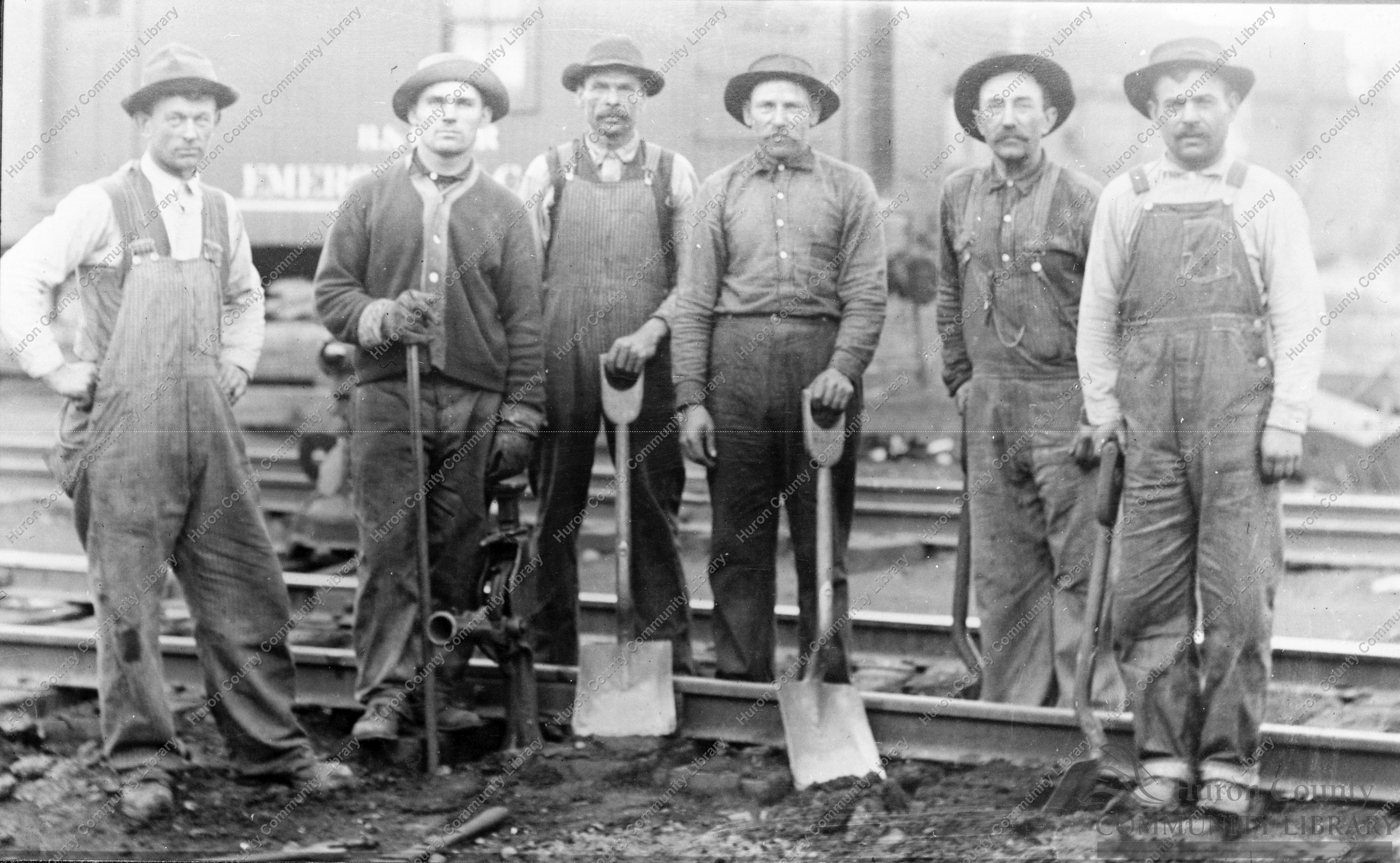 Chicago Jct. 1910 - Frank Pagel & Maintenance of Way Crew