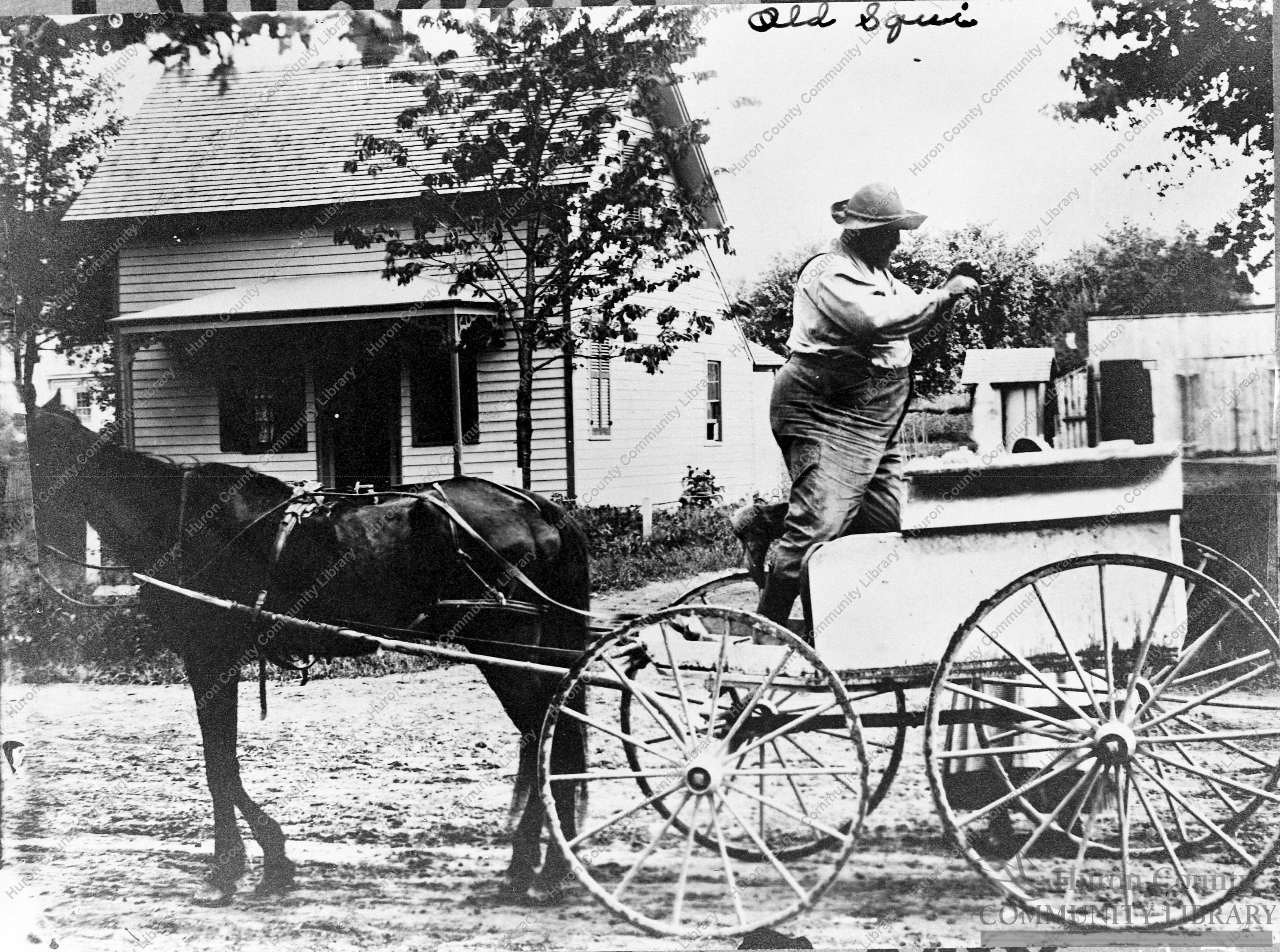 North Fairfield Fish Peddler - "Old Squi"