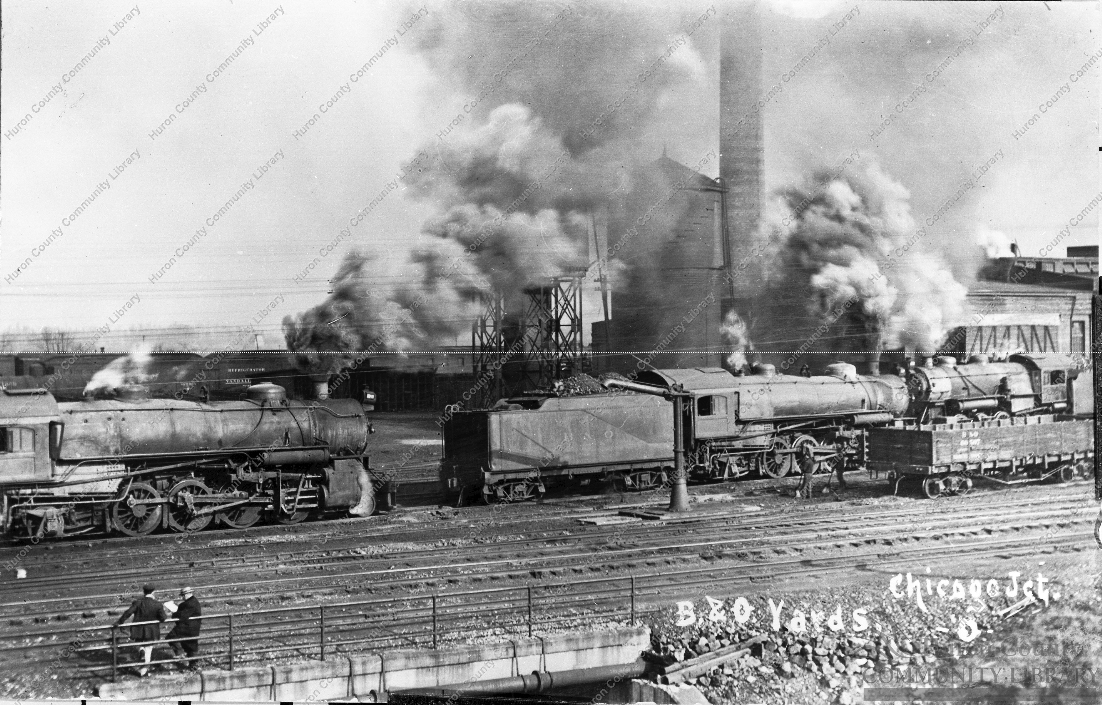 B&O Yards - Chicago O. 1914