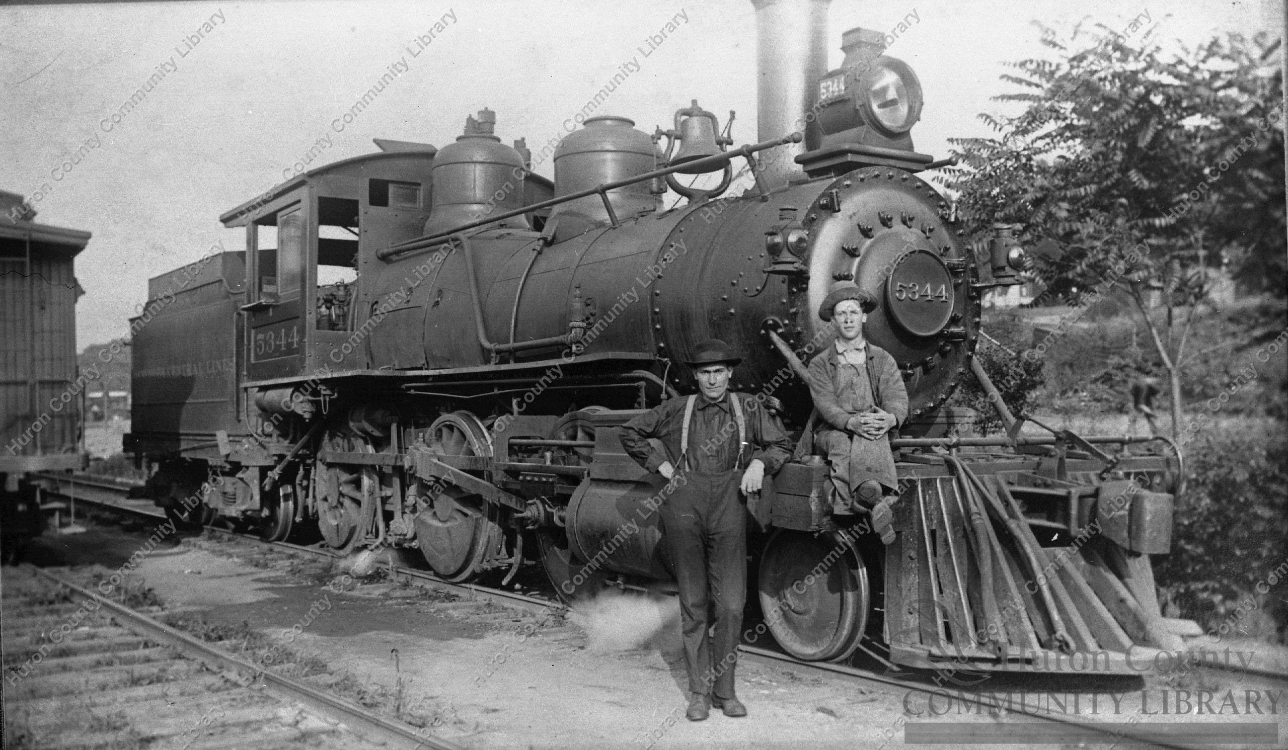 N.Y.C. R.R., later the A.C.& Y. at Plymouth 1908
