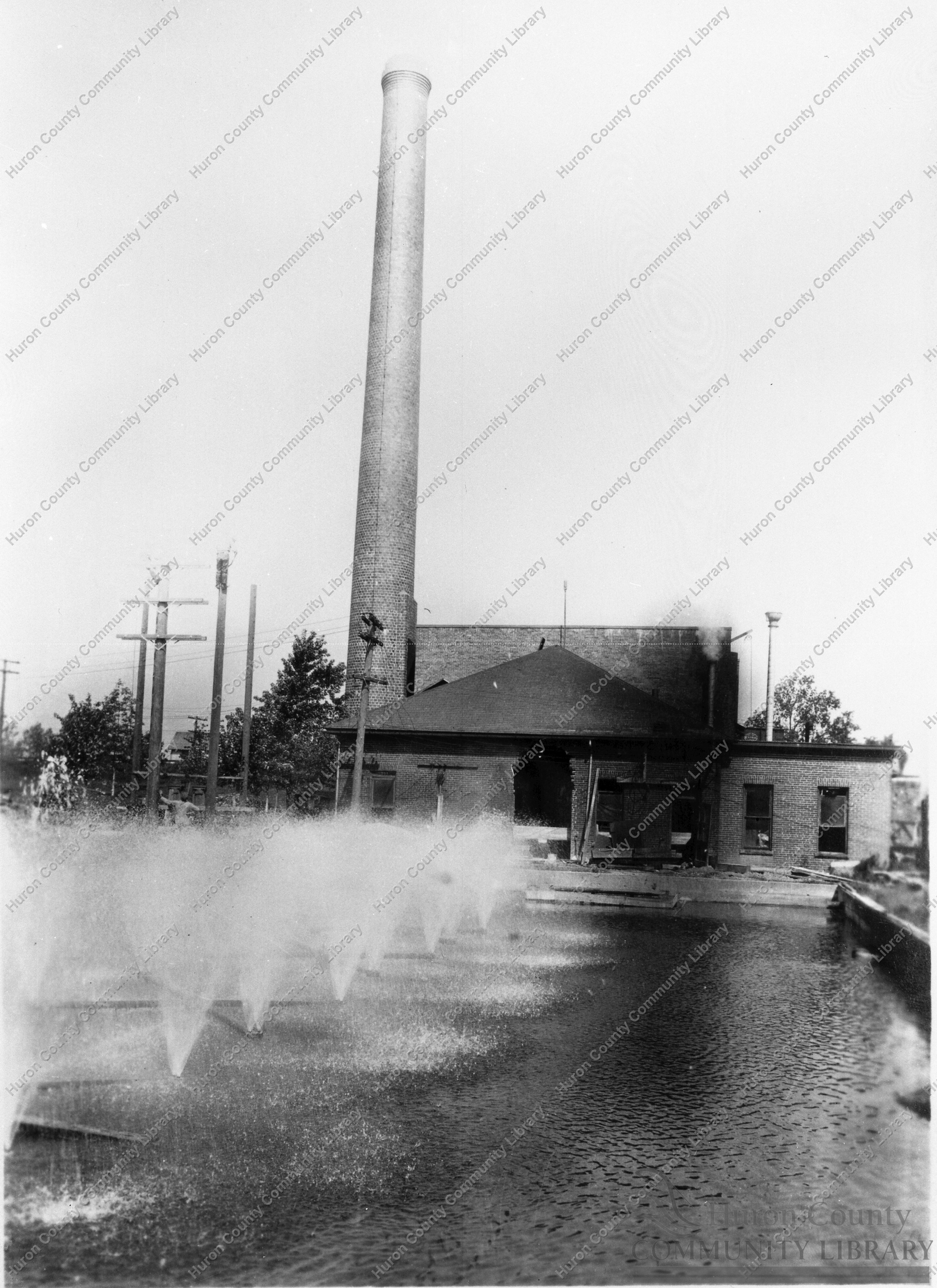 Old city water plant and also site of old power plant