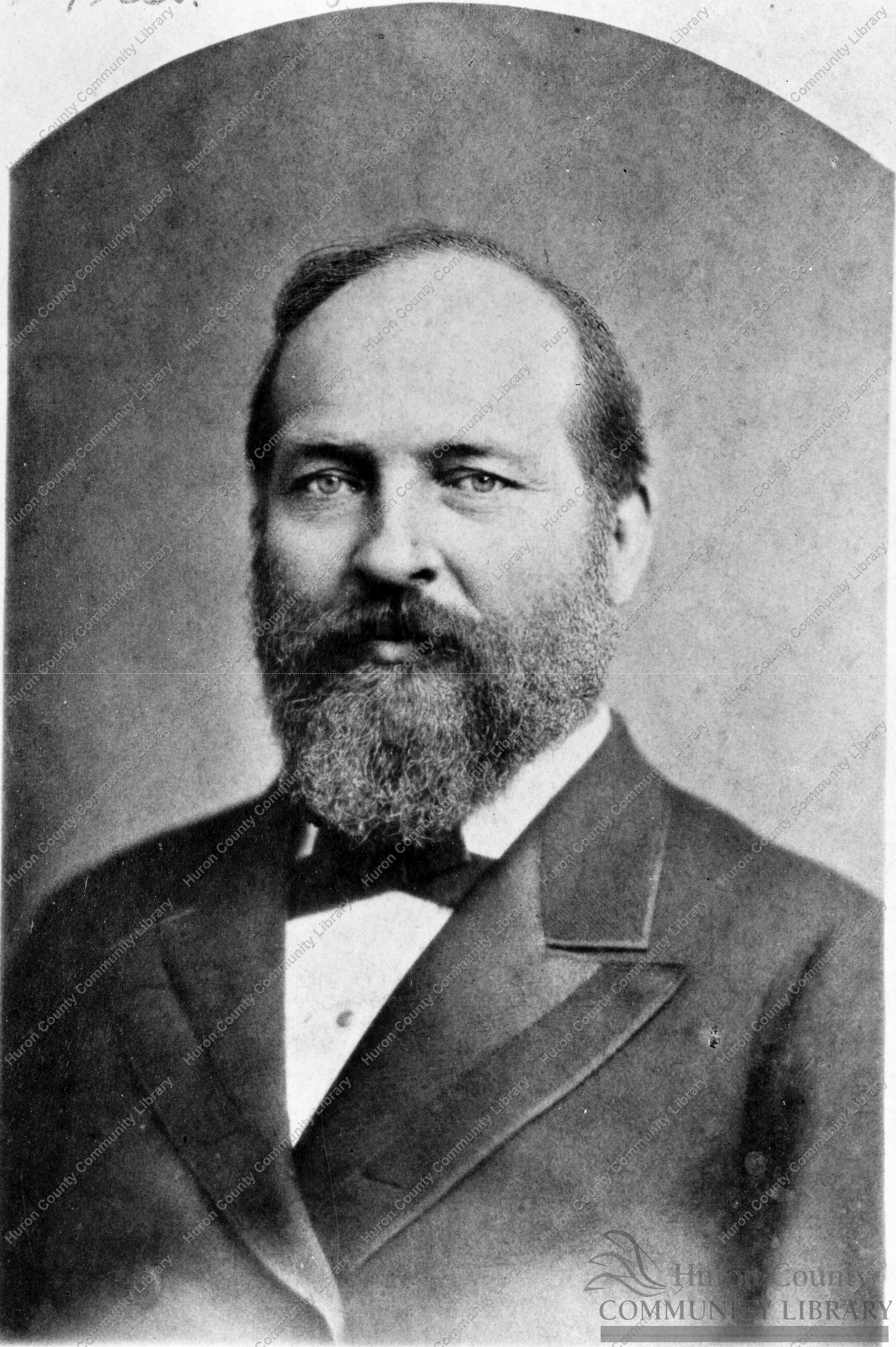 Ohio's President James Garfield - 1880 Portrait by Wynne Smith