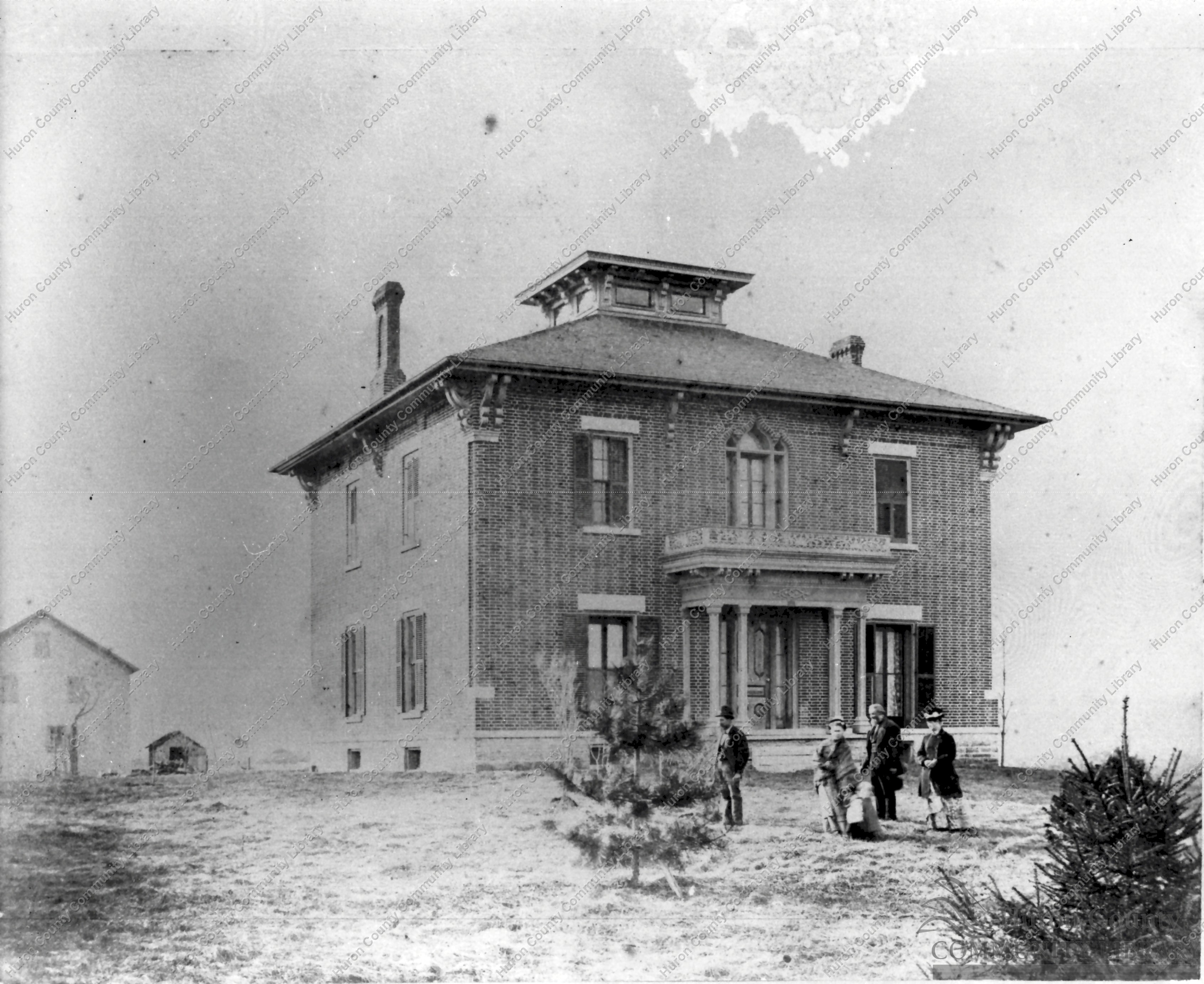 Old Lewis property - corner Rt.61 & Townline Rd. 12 McNeal's now