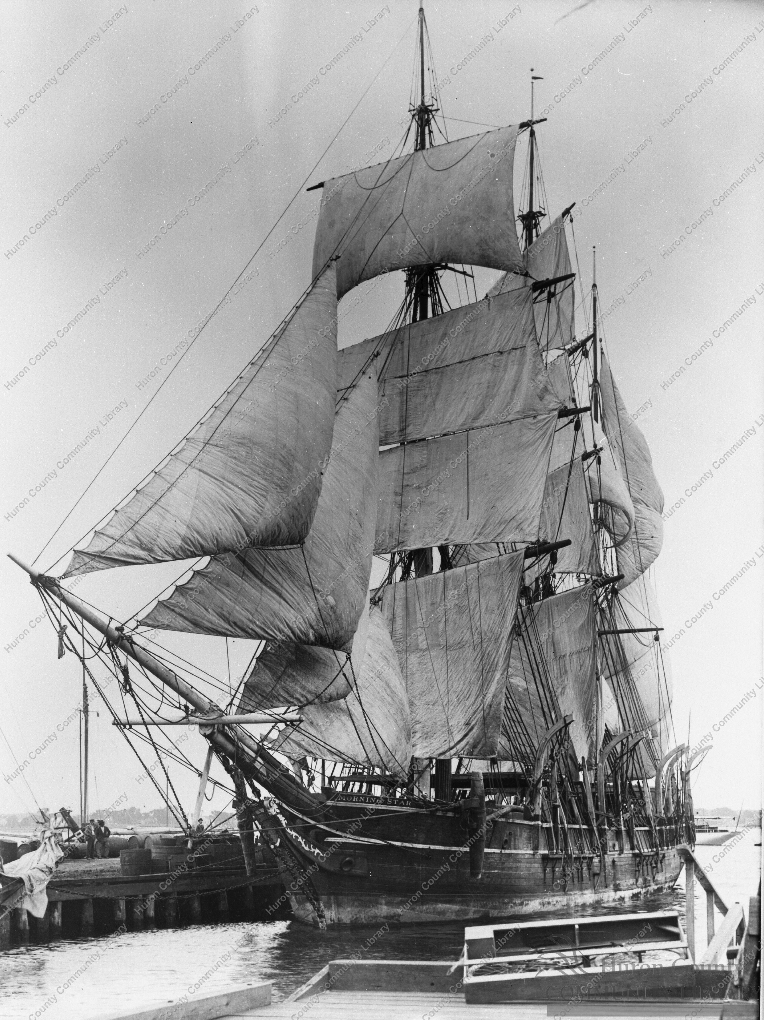 Morning Star, built in 1901 picture copied in 1968