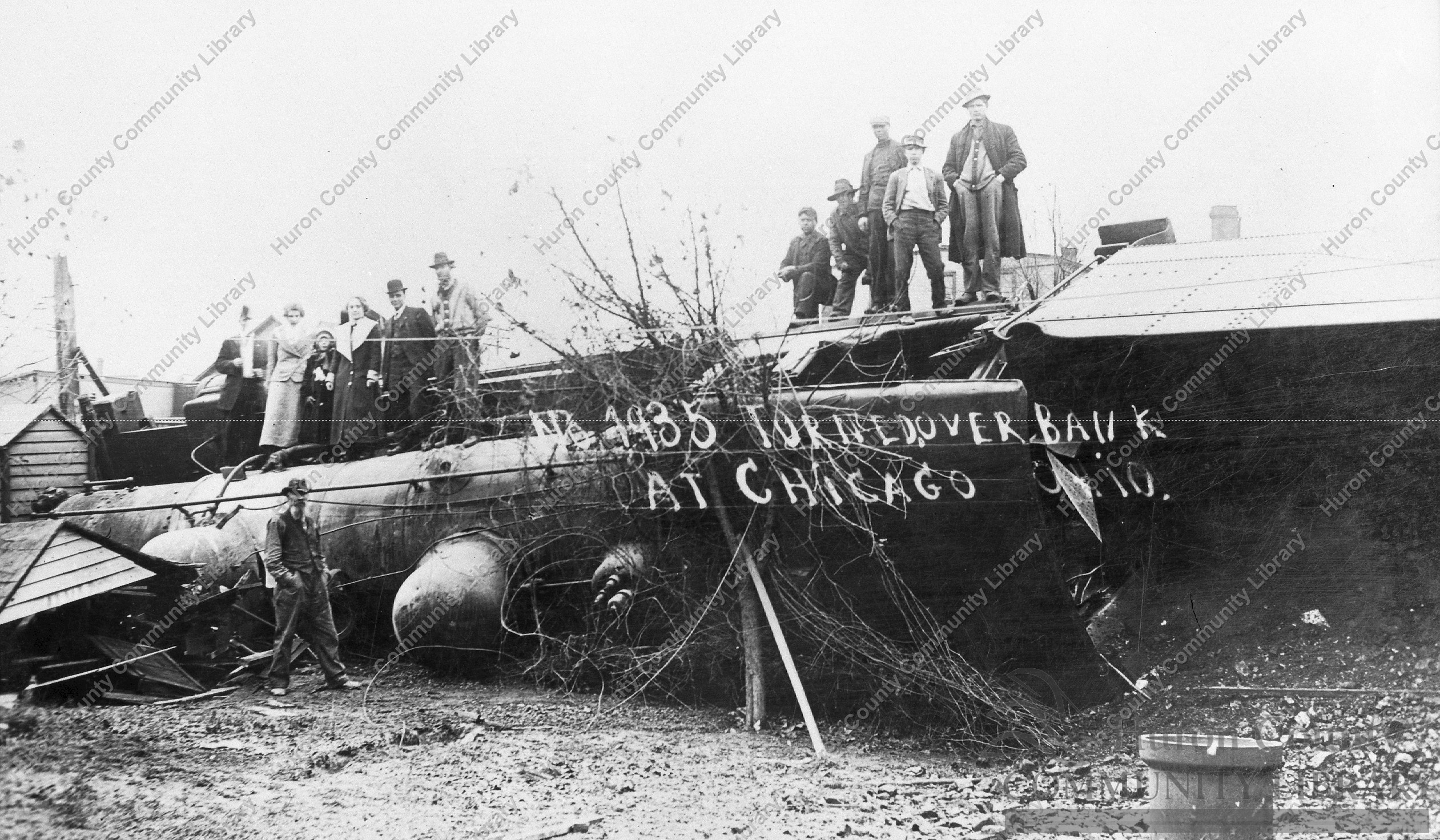 Wreck of Engine 1936
