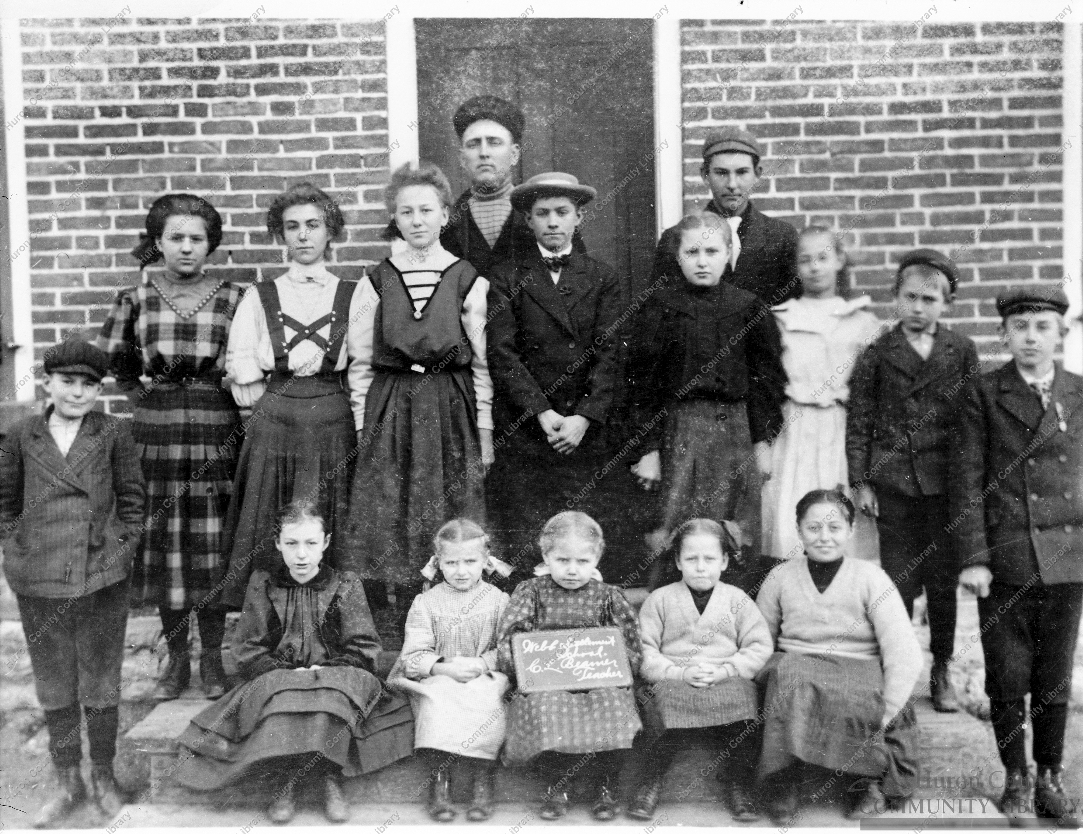 Webb Settlement School - Teacher C. L. Beamer