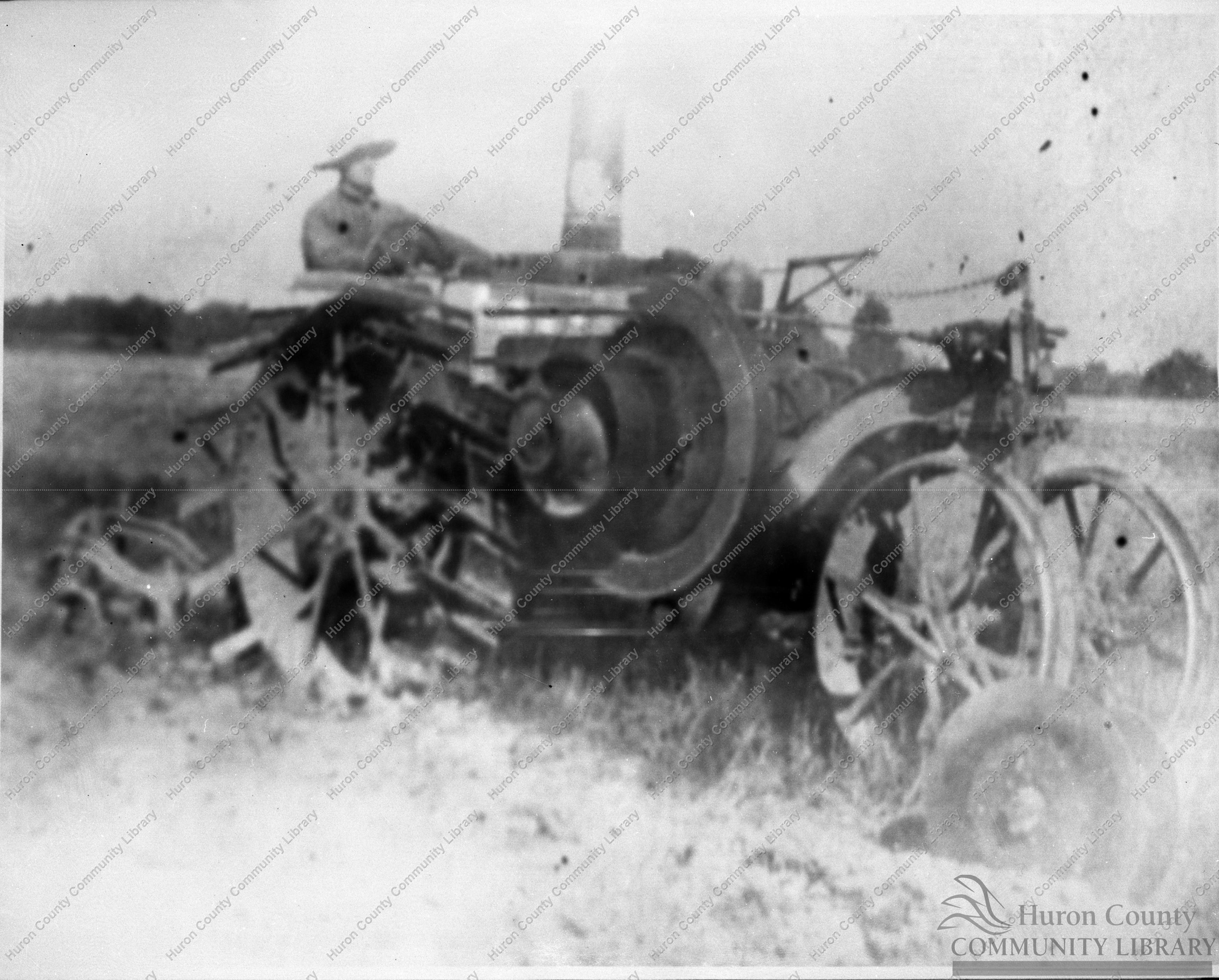 Pre World War I Tractor at North Fairfield