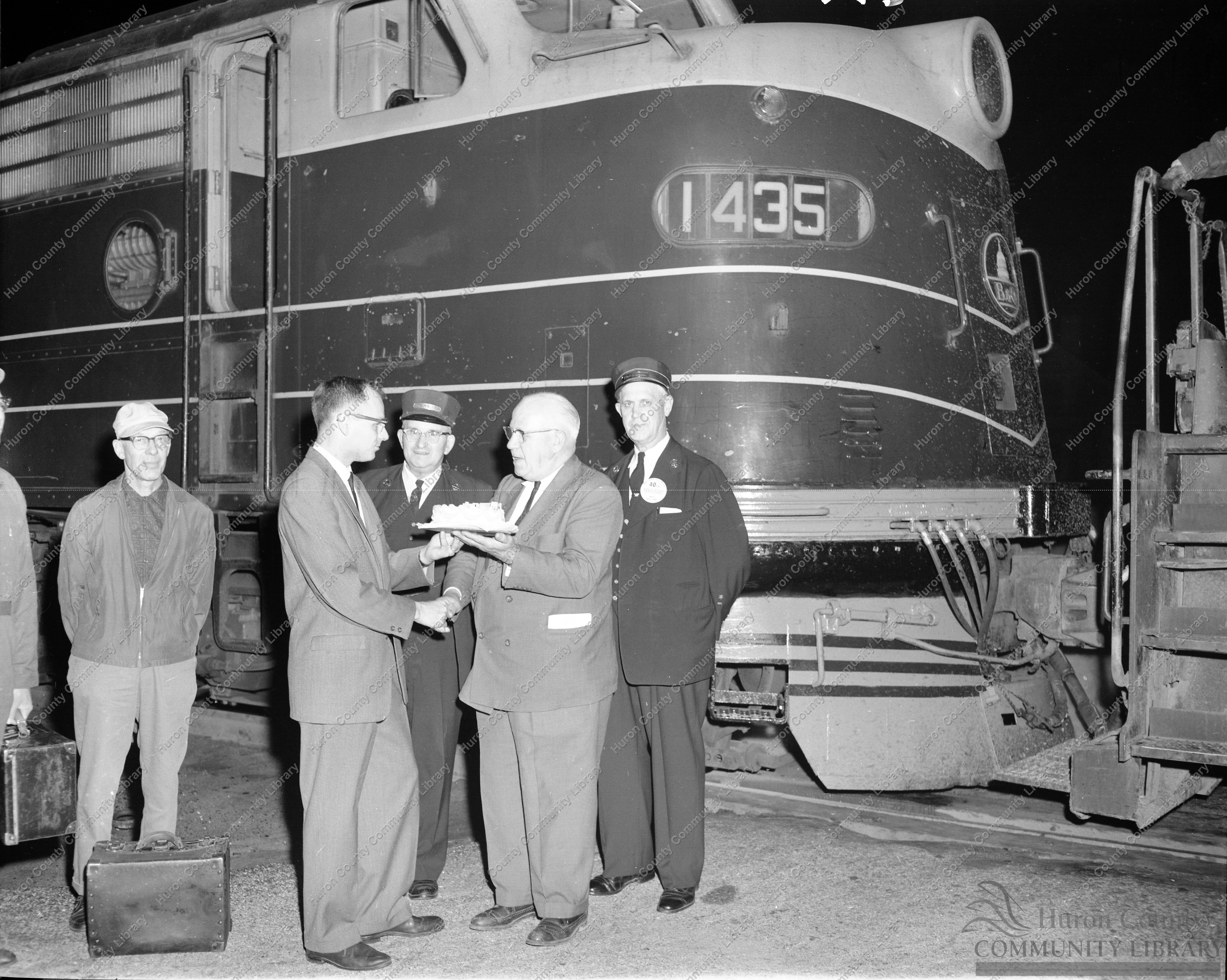40th Birthday of B&O Capitol Limited in Willard May 1963