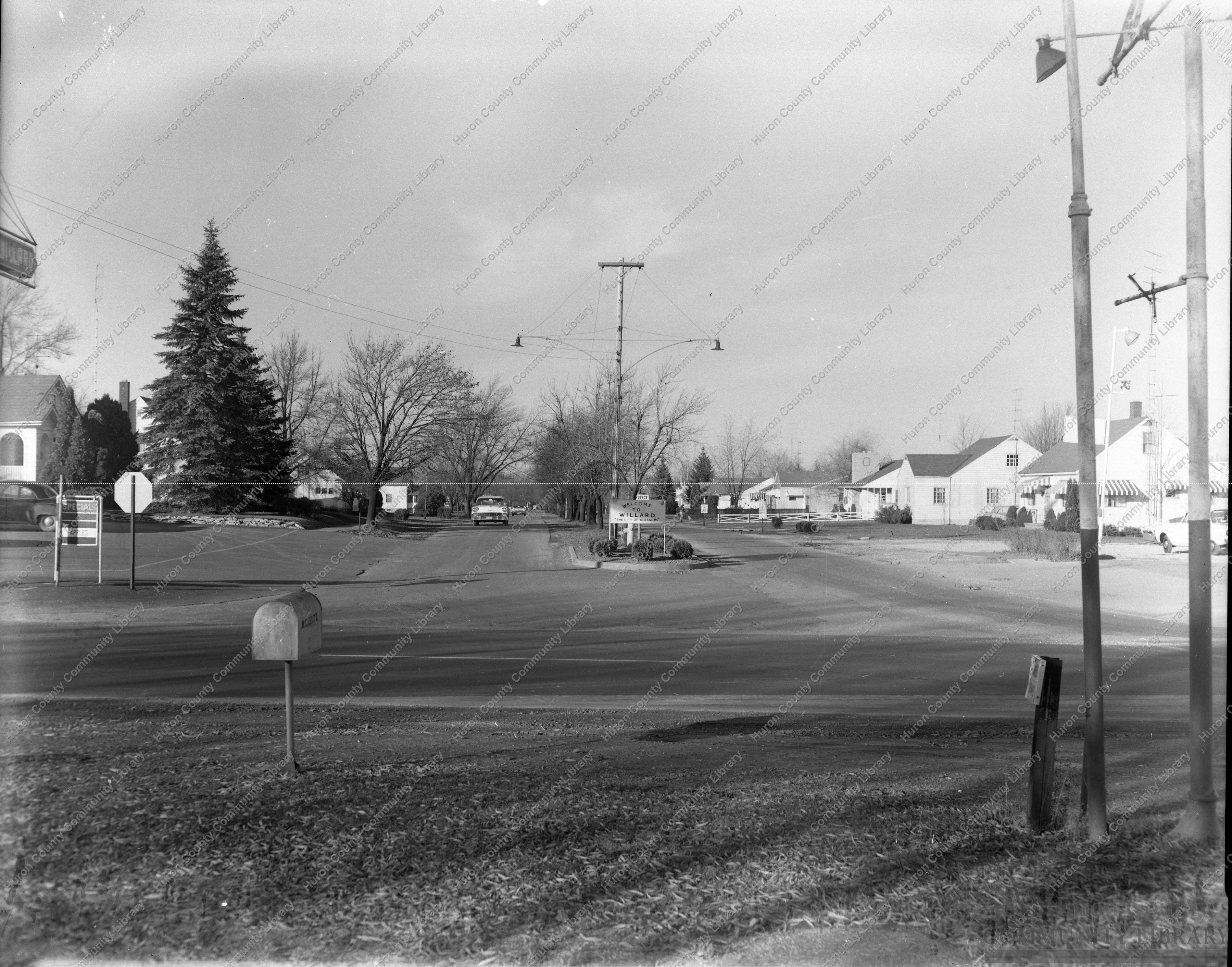 South end of Myrtle at Junction of SR224 in 1960